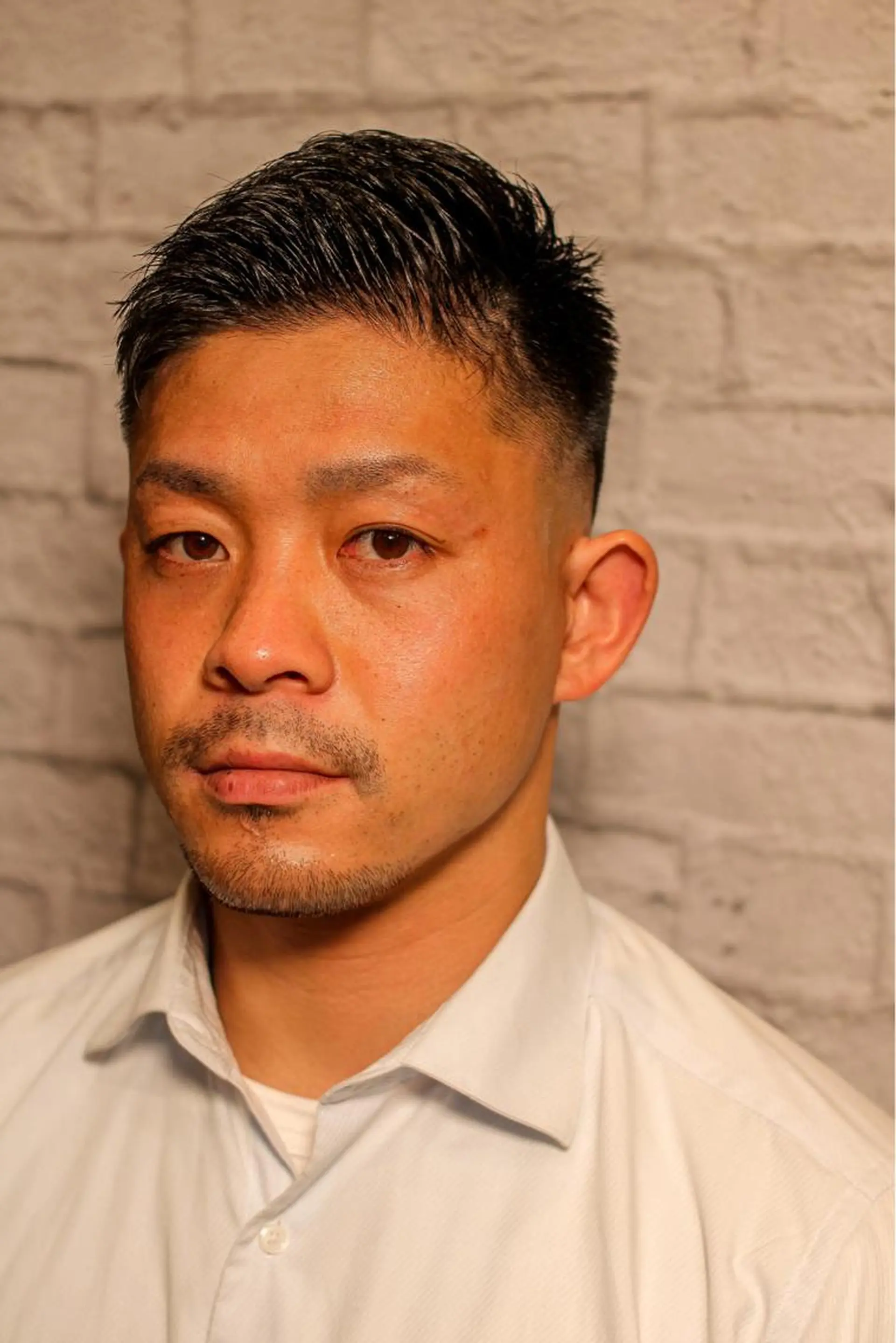 ショート メンズ カット 銀座マツナガ新宿野村ビル店所属・女性理容師 佐藤優菜のヘアスタイル