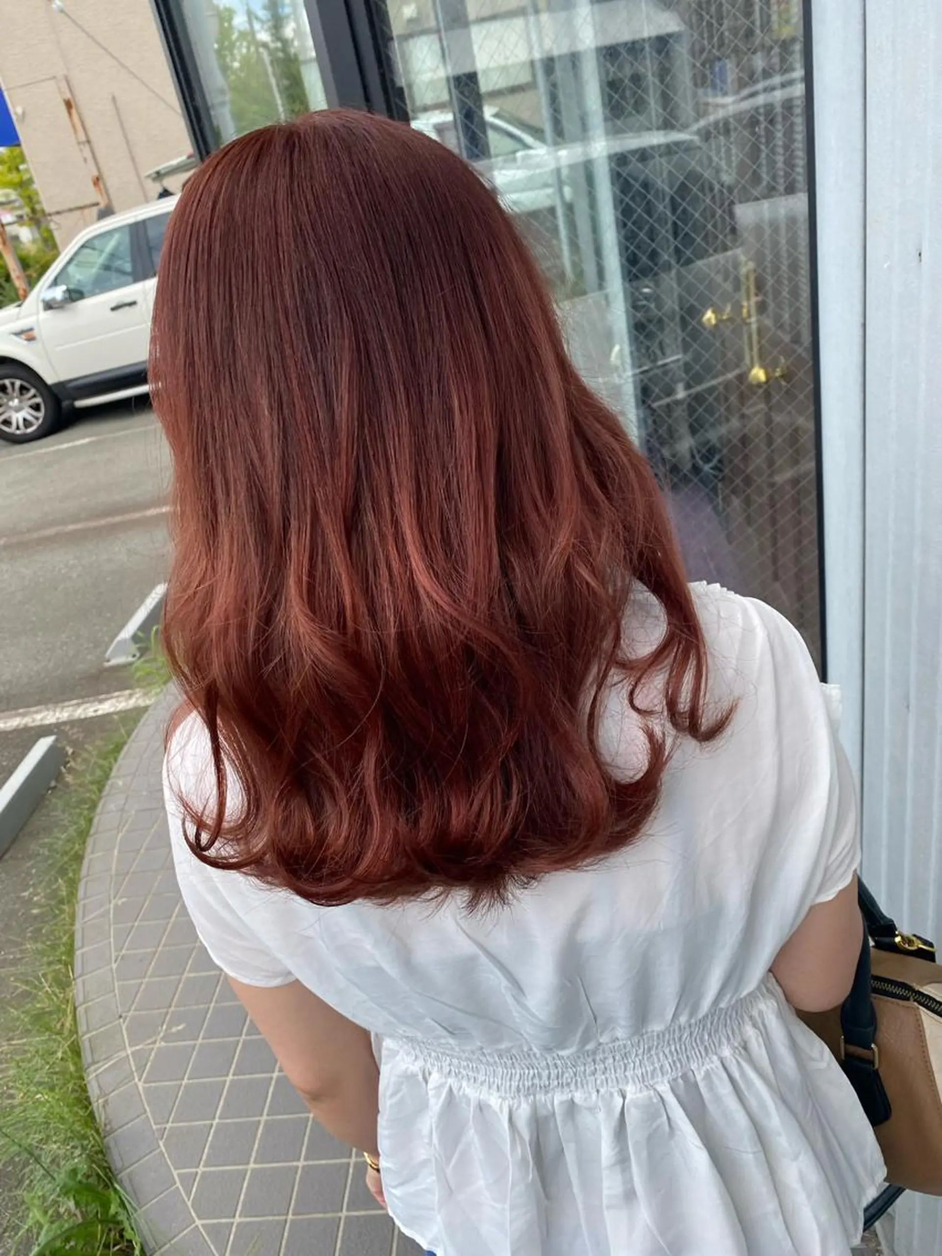 ミディアム ヘアカラー 柔らかstyle MIYUUのヘアスタイル