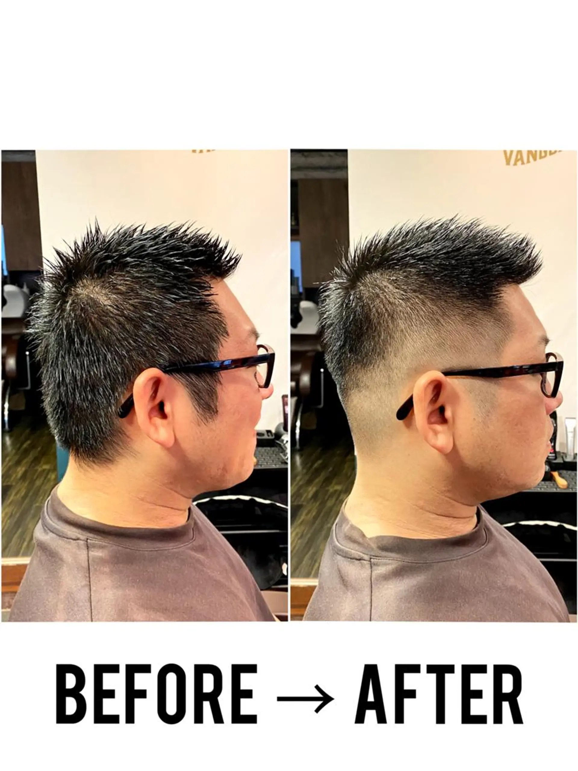 メンズ 早稲田/メンズ専門 /フェード/葛西裕季のヘアスタイル