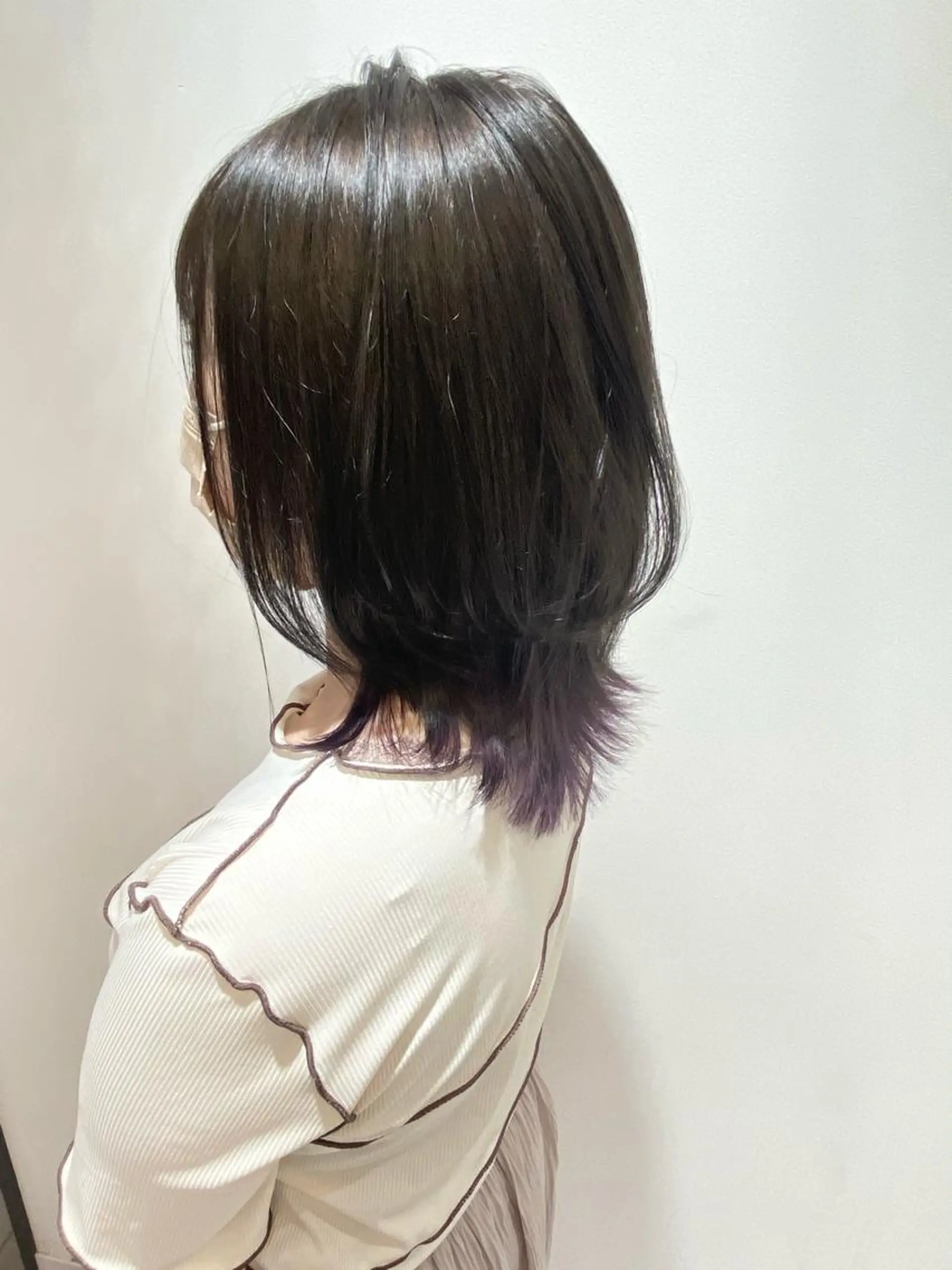 ミディアム カラー 🐺ウルフ/レイヤー 似合わせ‎🤍沙羅のヘアスタイル