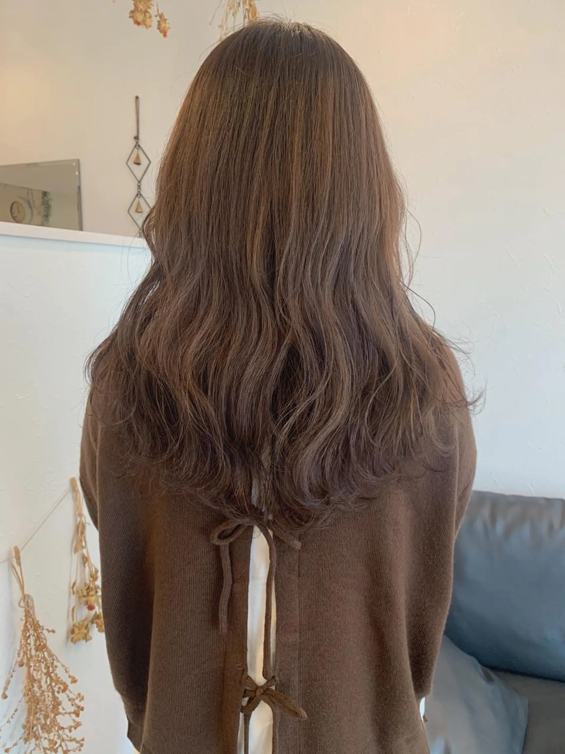 ロング カラー ブラウンカラー ココアブラウン カット ヘアカラー トリートメント m ā l o.🌷 サカモトマイコのヘアスタイル