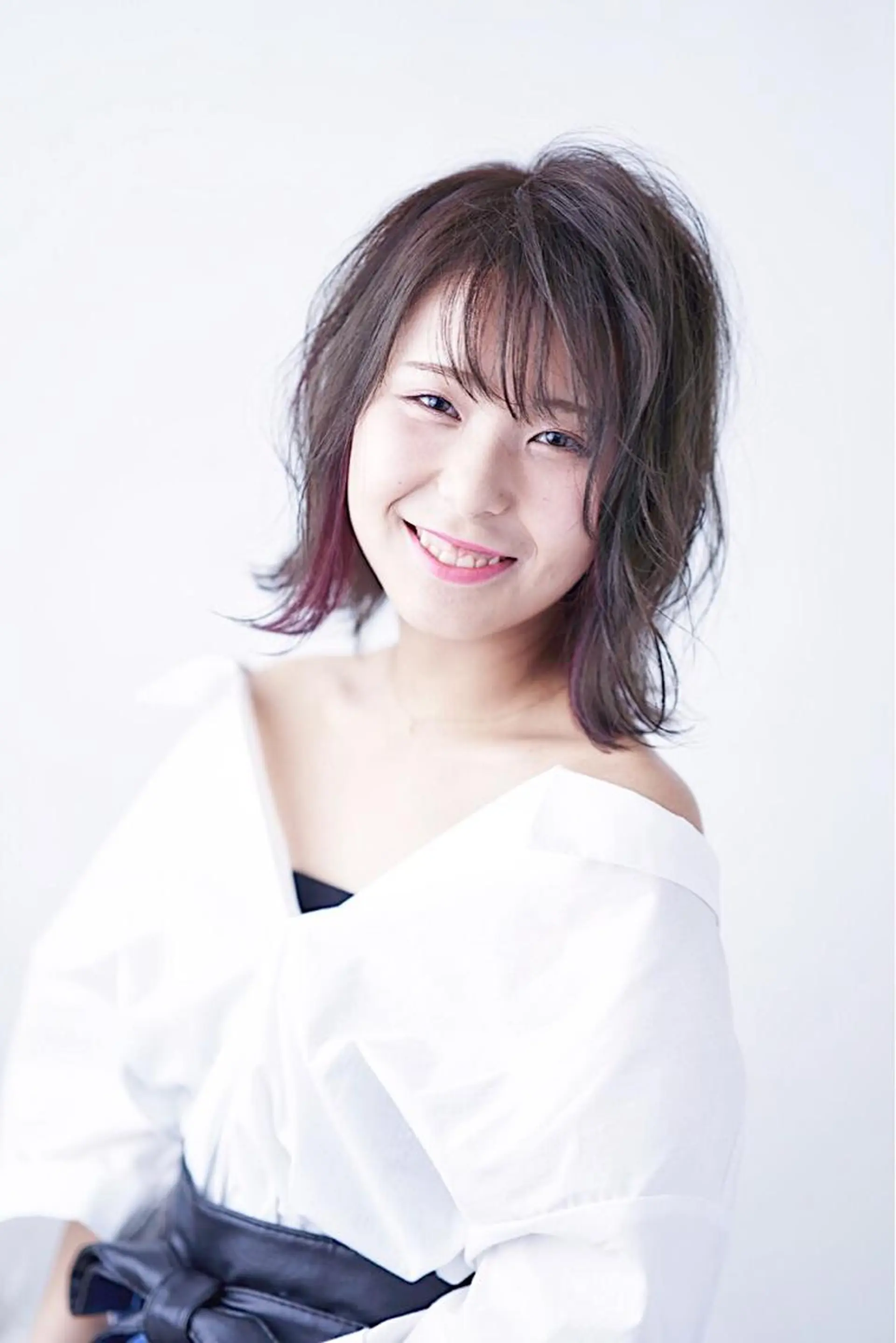 ミディアム カラー パーマ 年間1500人担当 代表 南一路のヘアスタイル