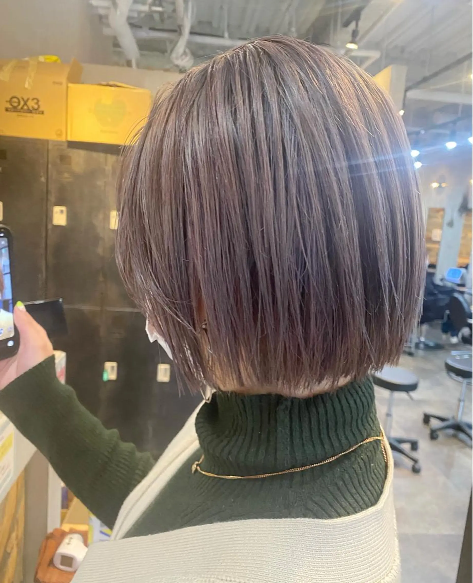 ショート ヘアカラー トリートメント sail所属・sail ミウのヘアスタイル