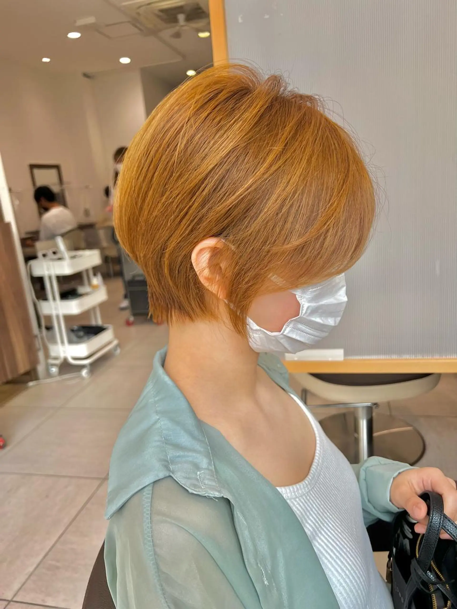 ショート カット ヘアカラー トリートメント 大人ショート/ 高下将一のヘアスタイル