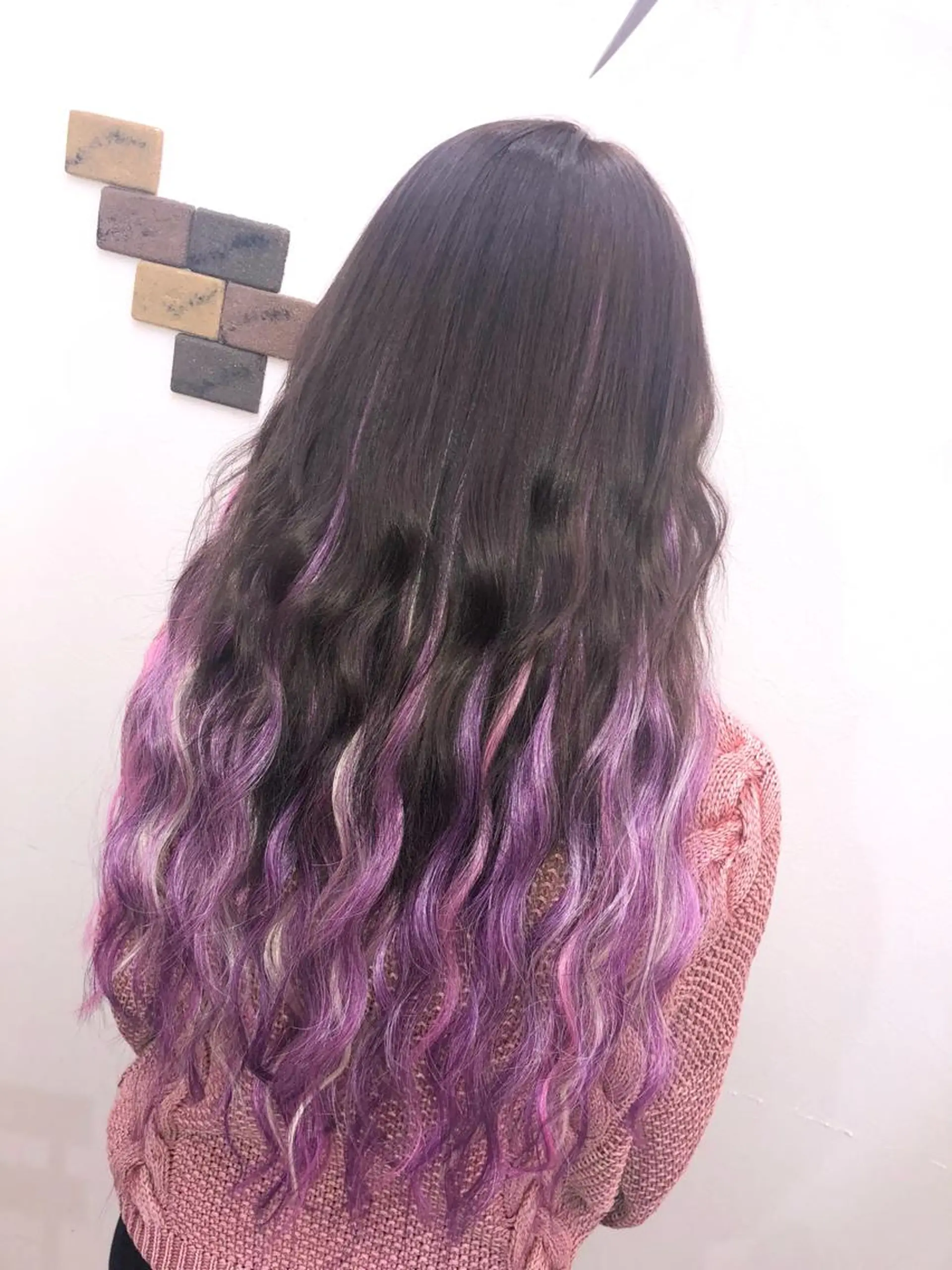 ロング カラー ラベンダーカラー ピンクカラー MAKO ❤️‍🔥NEXTのヘアスタイル