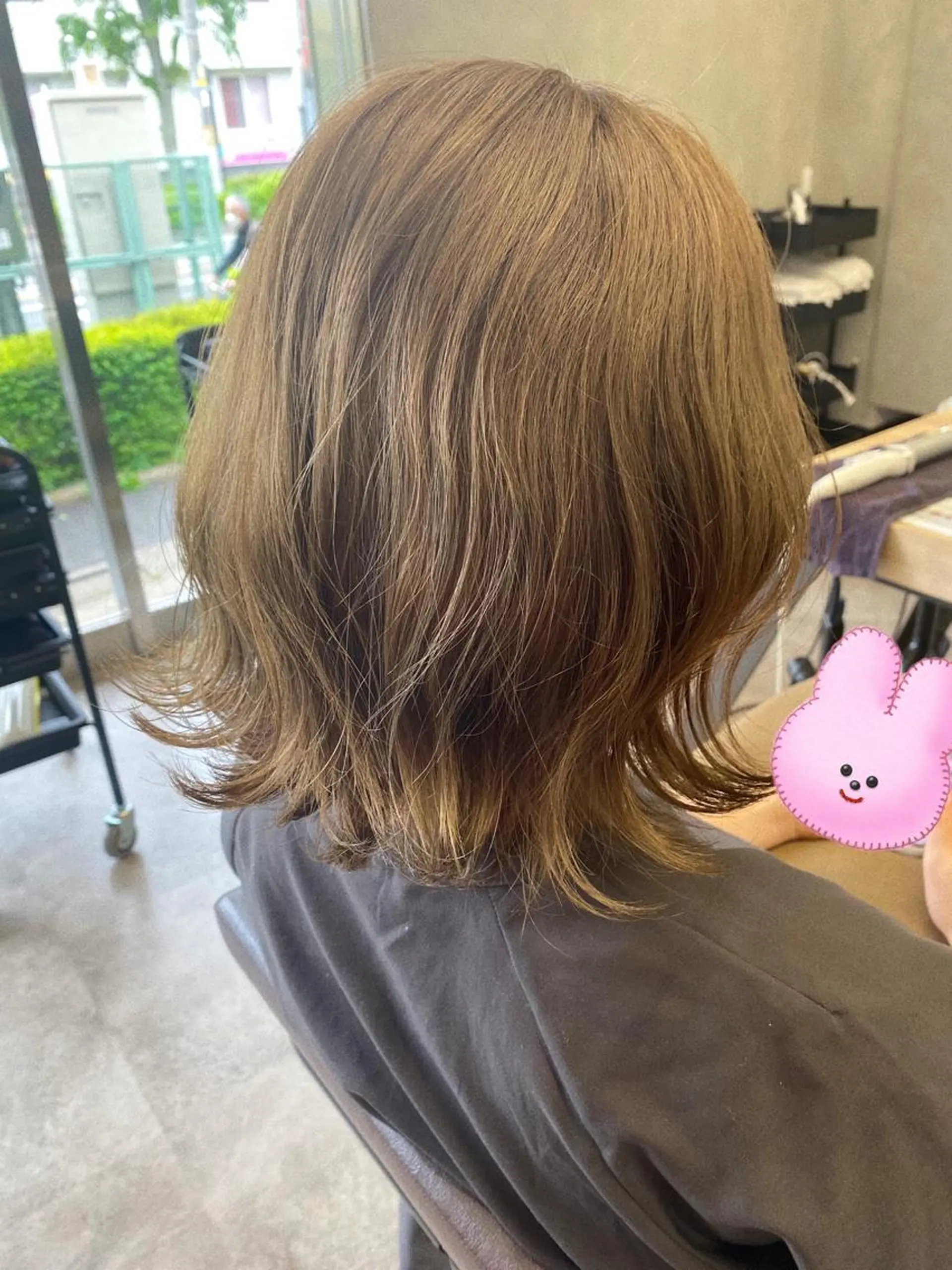 ミディアム カラー 🕶️佐藤 海李🐏のヘアスタイル