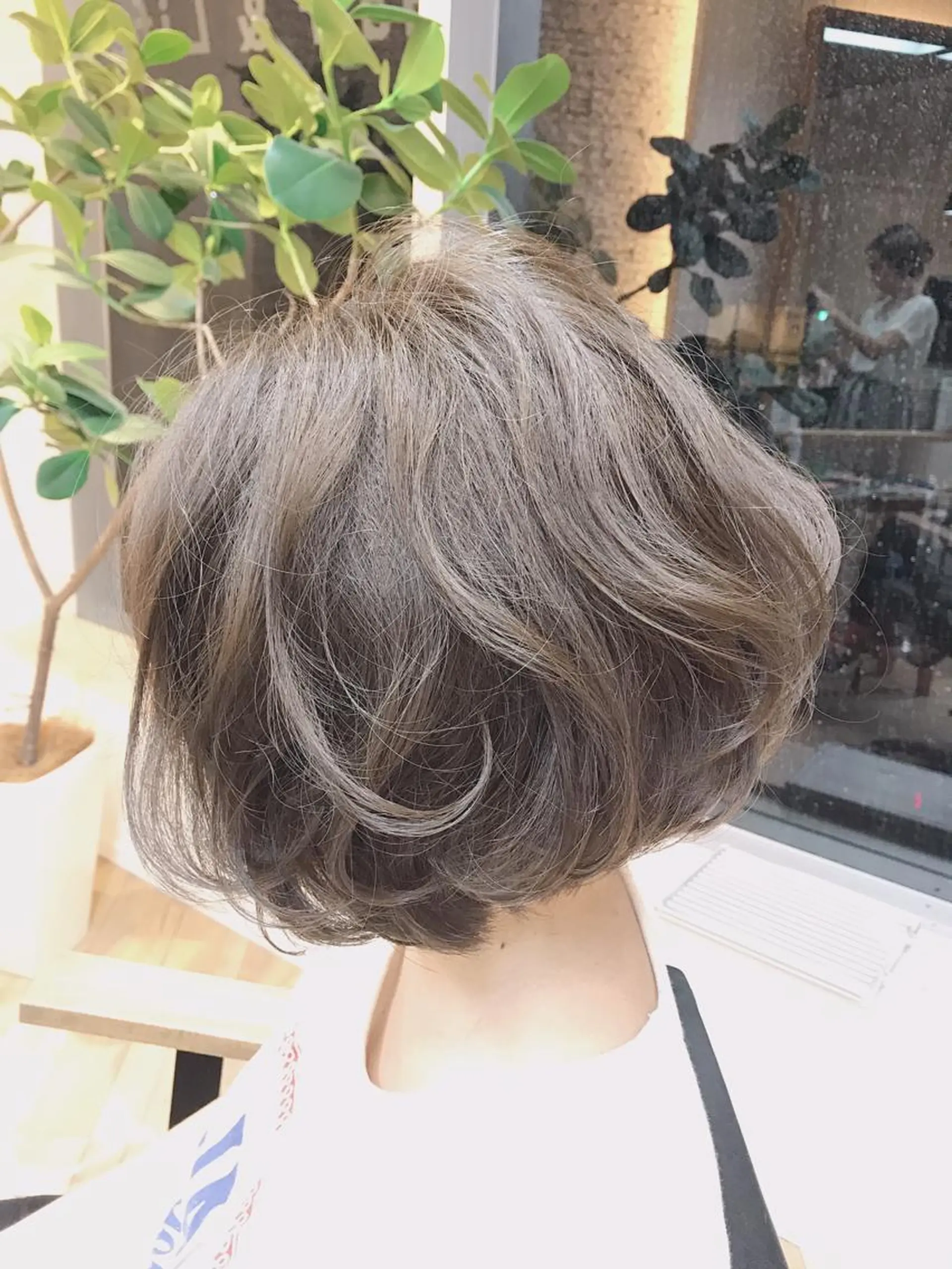 ショート カット ヘアカラー トップスタイリスト 藤原 純のヘアスタイル