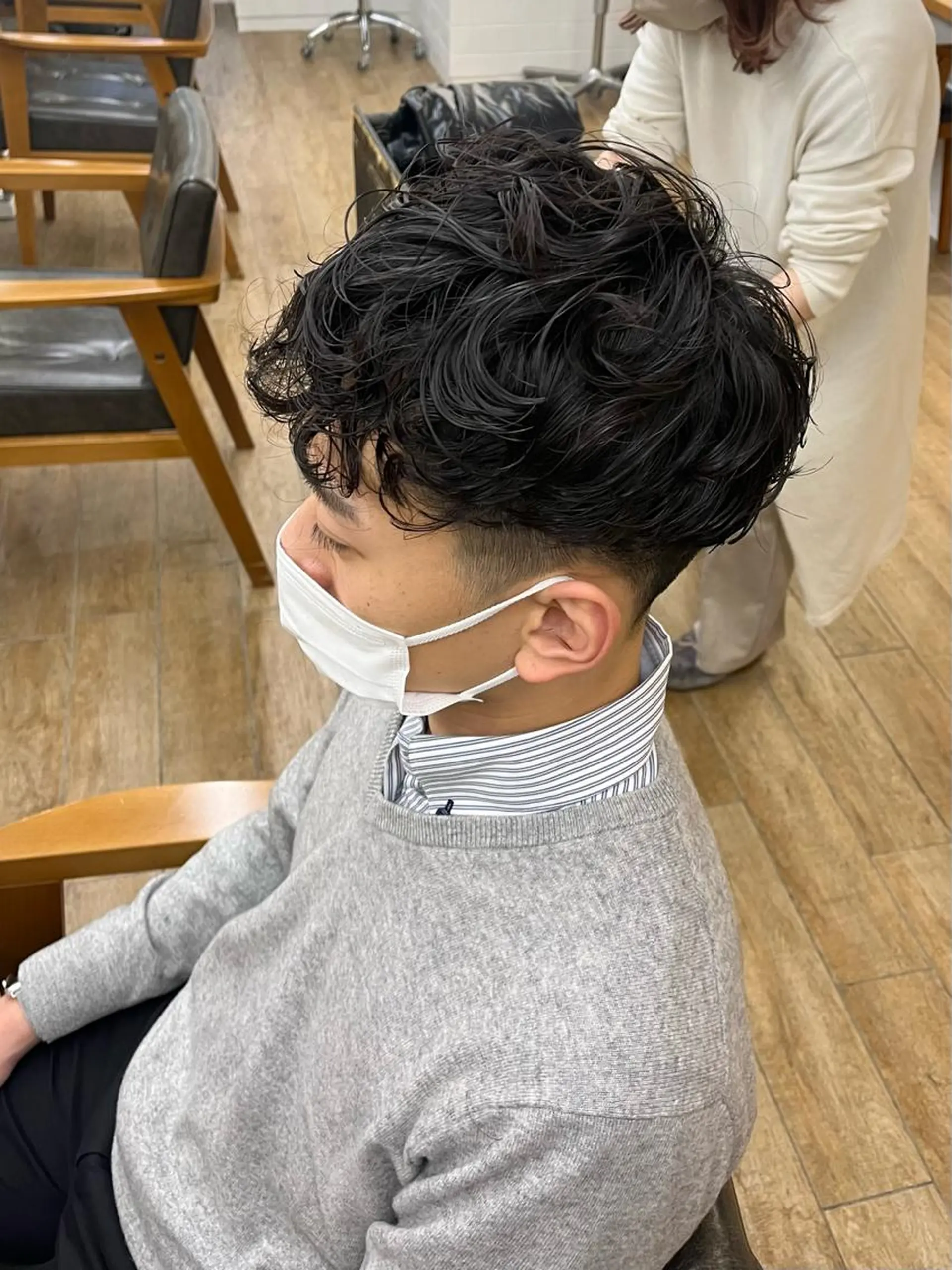 パーマ メンズ カット パーマ ✨ご新規様予約限定 メンズ特化アリサ✨のヘアスタイル