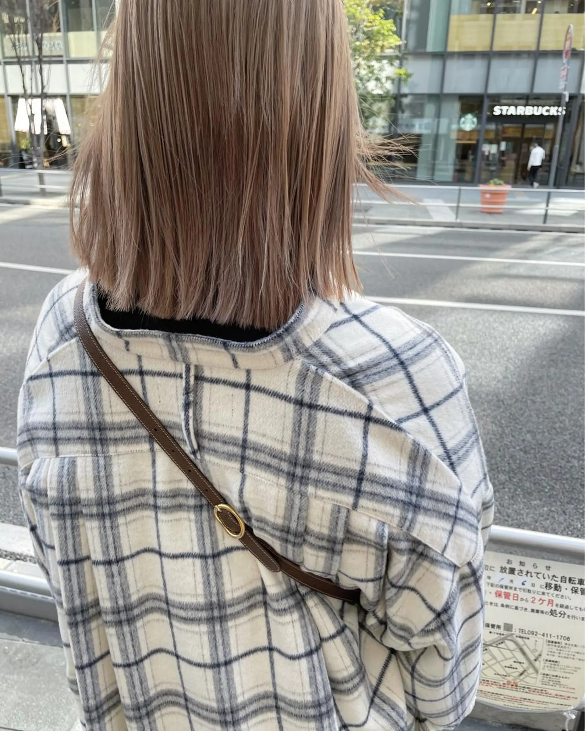 ミディアム カラー ベージュカラー miri髪質改善 久留米/韓国のヘアスタイル