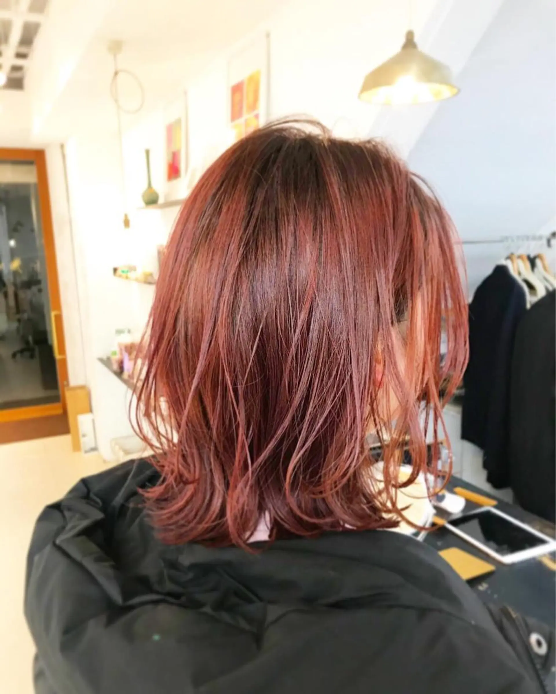 ミディアム カット ヘアカラー パーマ トリートメント ✨オール年代🆗 🤍内田亜由子のヘアスタイル