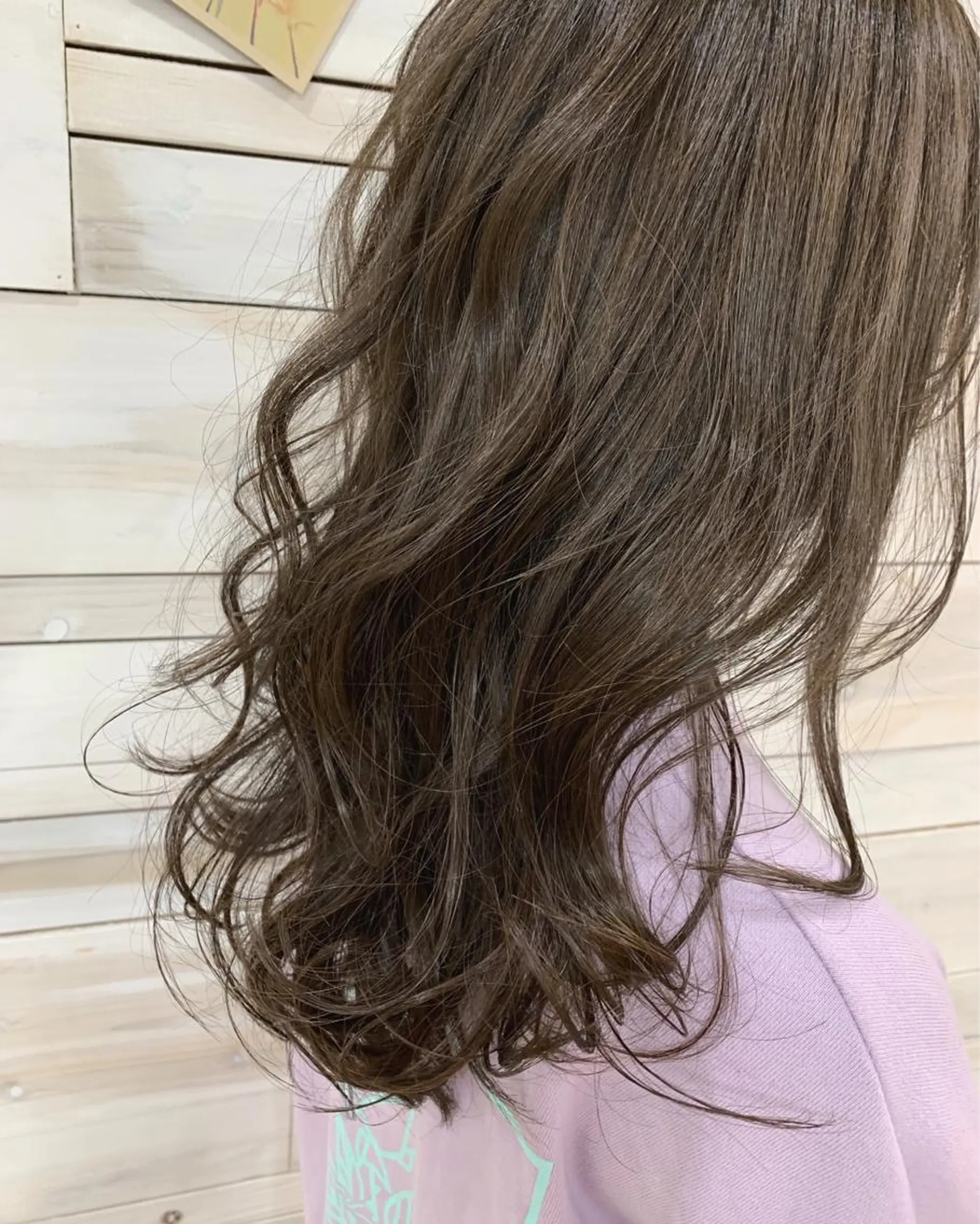 ミディアム カラー ハッシュカット/ボブ /レイヤー/彩奈のヘアスタイル