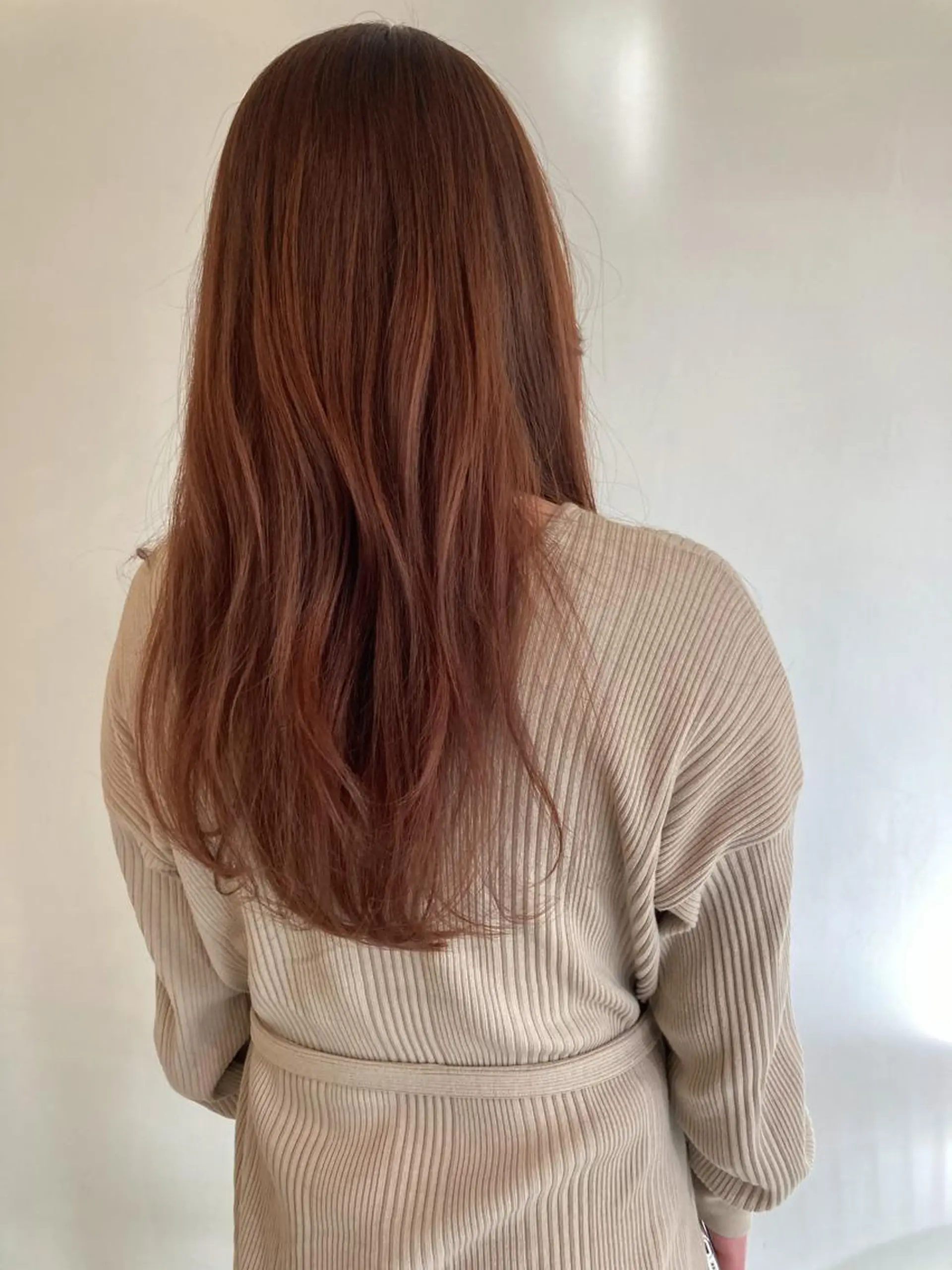 ロング カラー カット ヘアカラー トリートメント お洒落ベージュ🤎 代官山shibukiのヘアスタイル