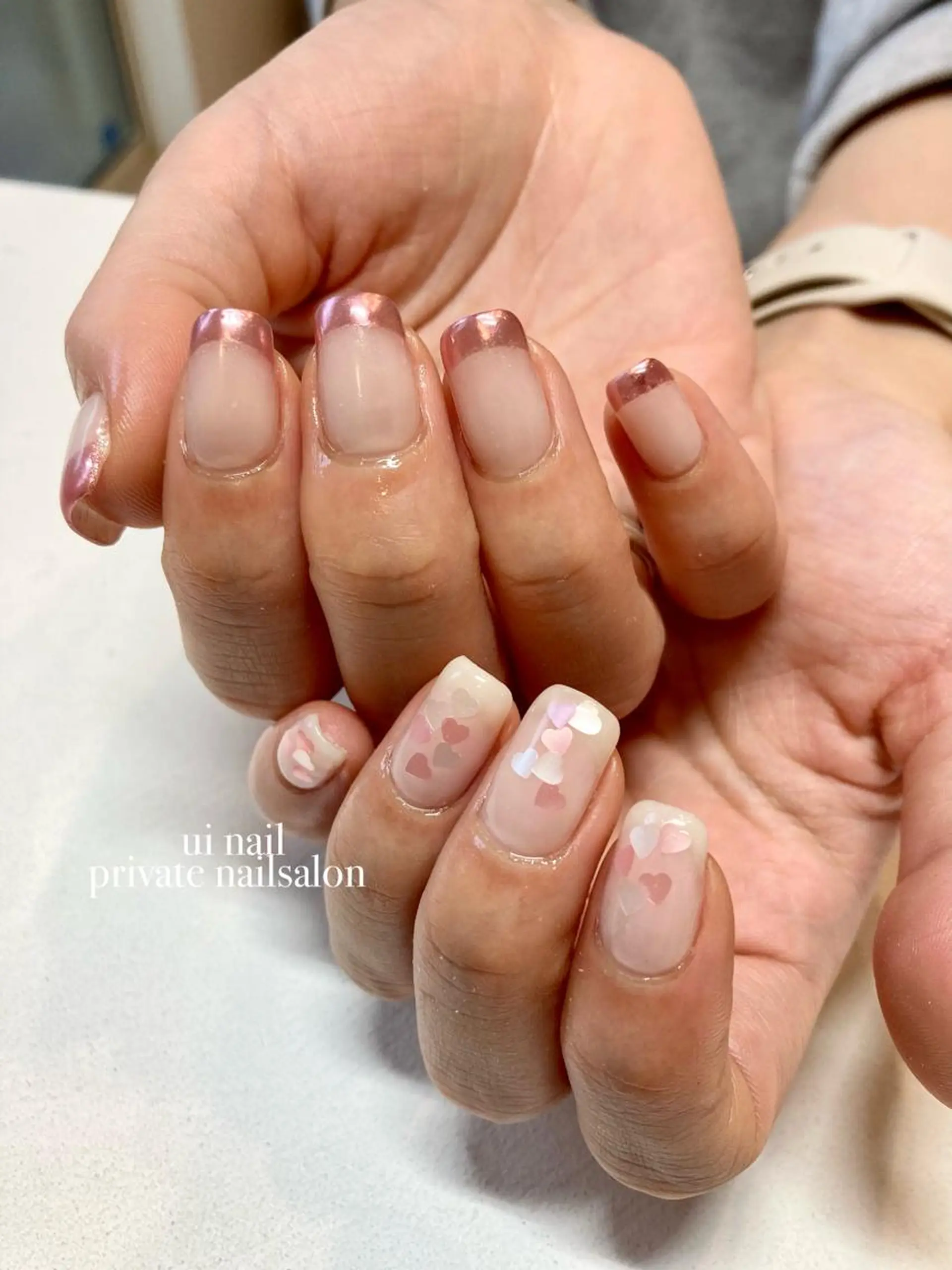 ネイル バレンタイン uinail mariのネイルデザイン