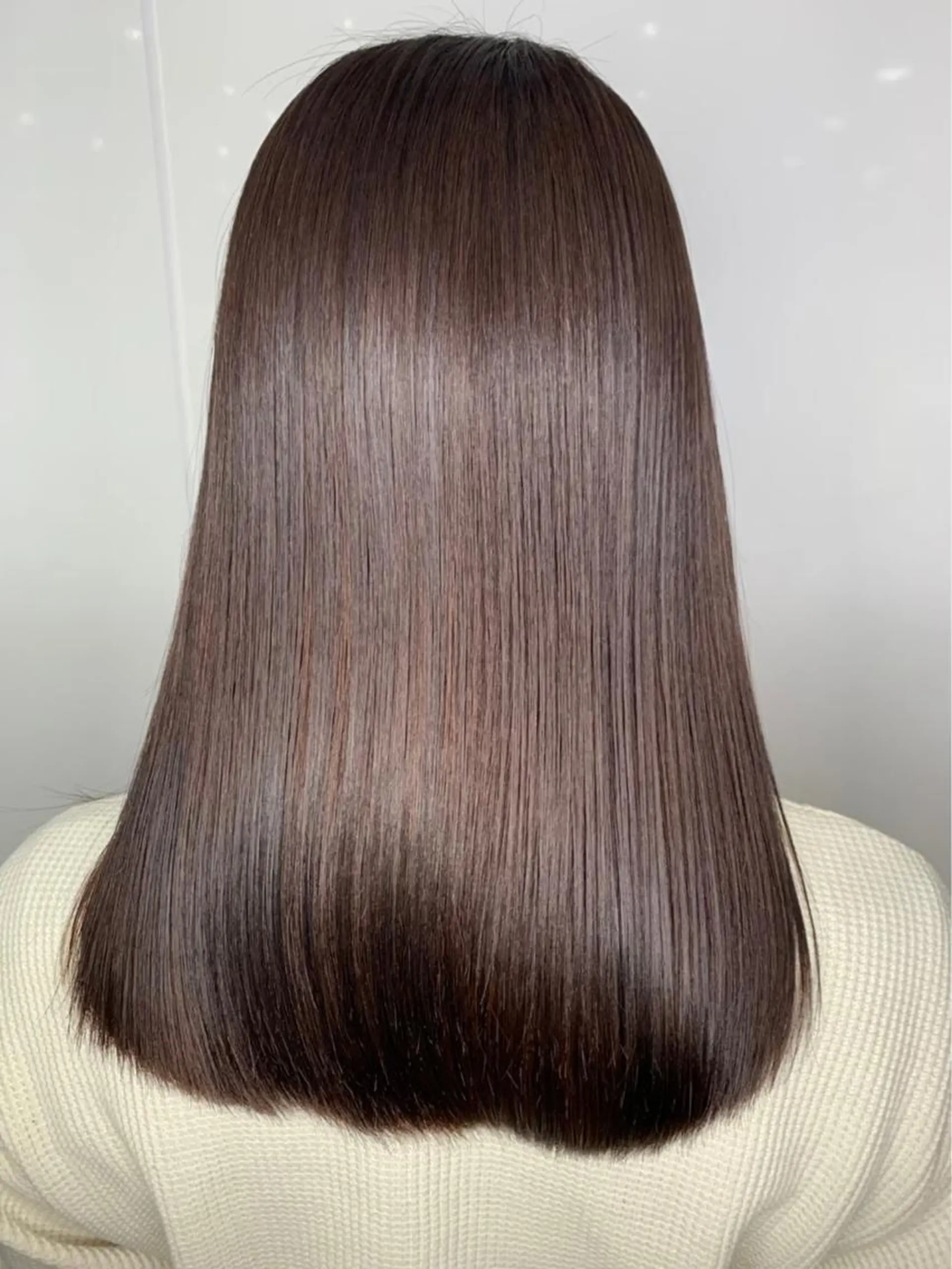 ロング カラー カット 縮毛矯正 メンズカットパーマ 【フェザーパーマ】のヘアスタイル