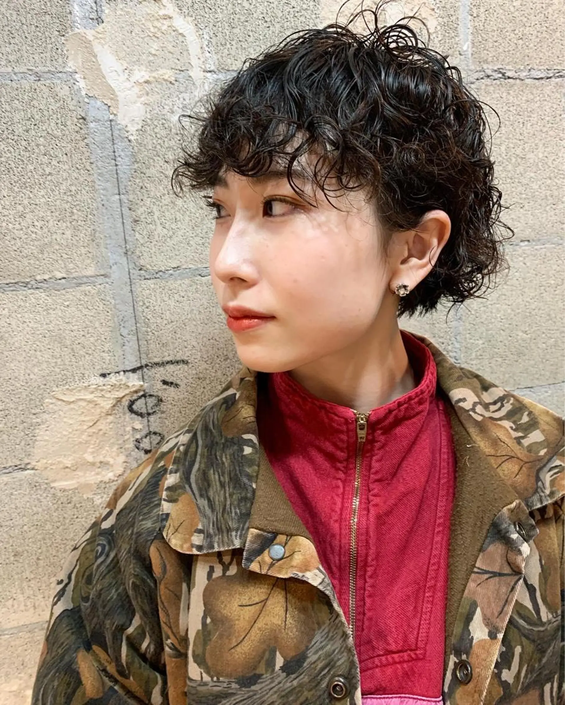 ショート カラー カット パーマ トリートメント tension 【テンション】のヘアスタイル