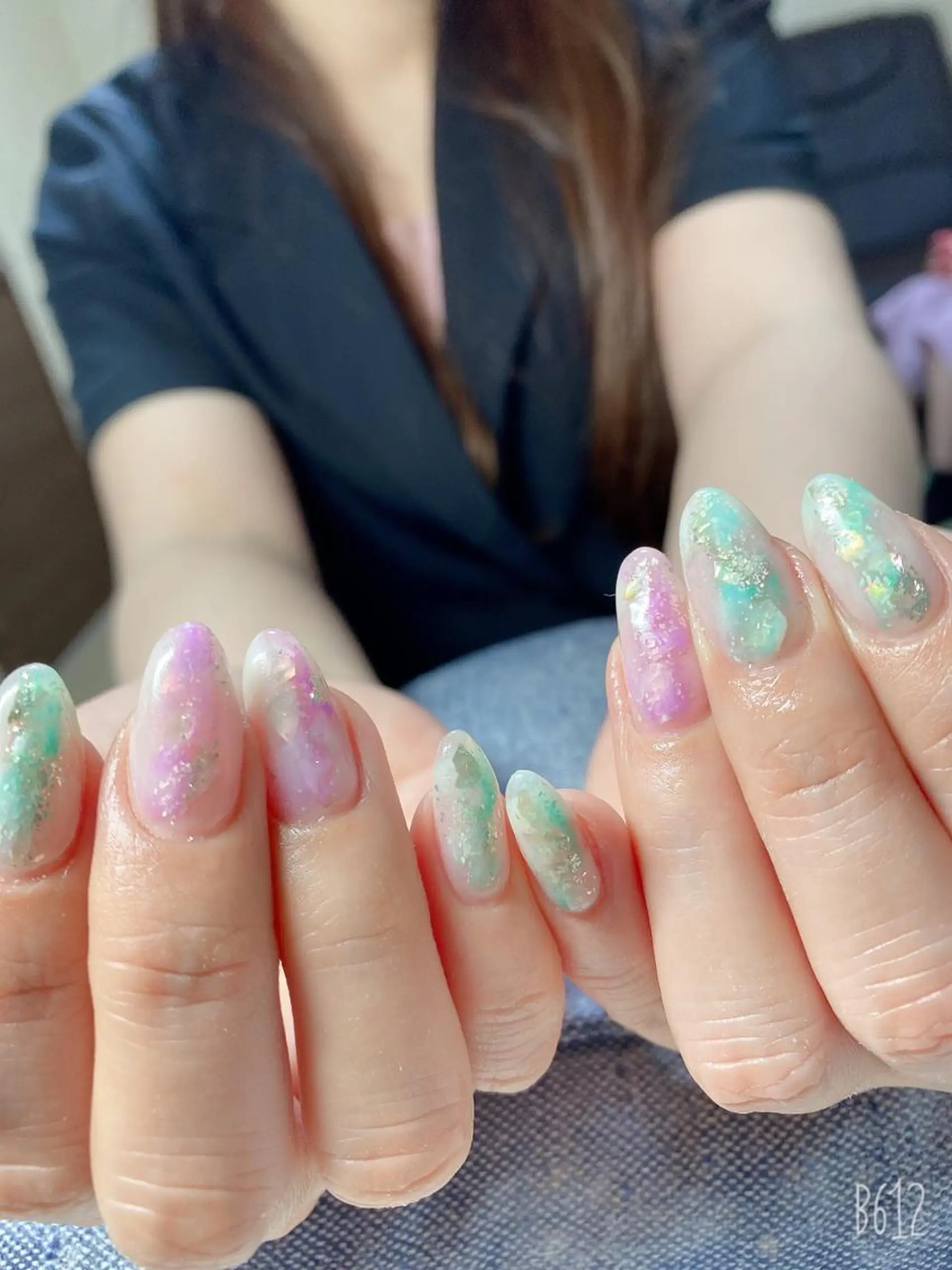 ネイル 春ネイル 夏ネイル wooone所属・wooone nail.rieのネイルデザイン