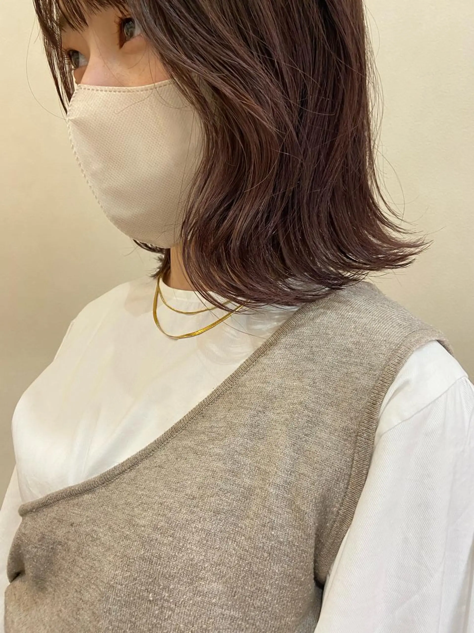 ミディアム ボブ/透明感カラー 🧸YUI❤️のヘアスタイル