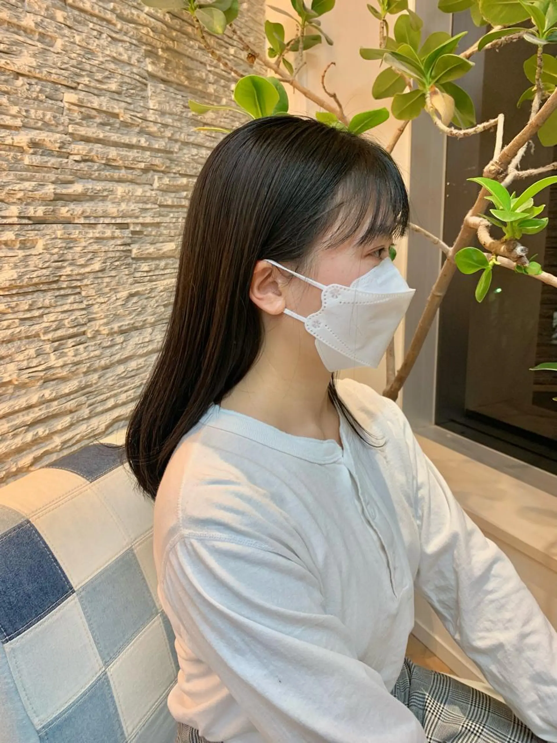 ロング 田中 愛梨のヘアスタイル