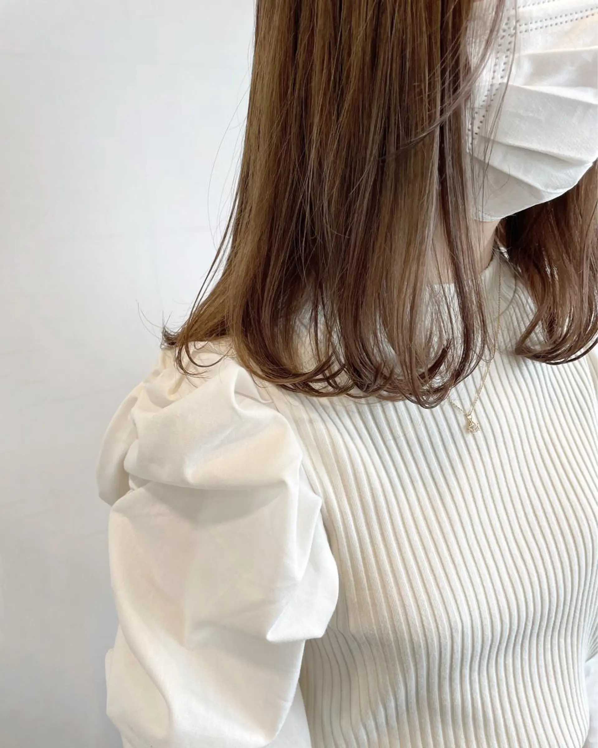 ミディアム カラー ヘアアレンジ ヘアカラー 徳永 実沙のヘアスタイル