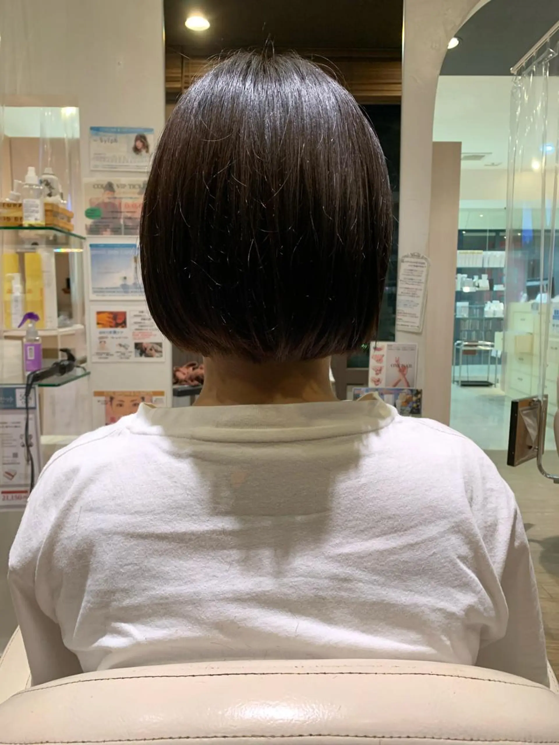 ショート ショートボブ ボブ ショートヘア ひかる/髪質改善/ 縮毛矯正/韓国ヘアのヘアスタイル