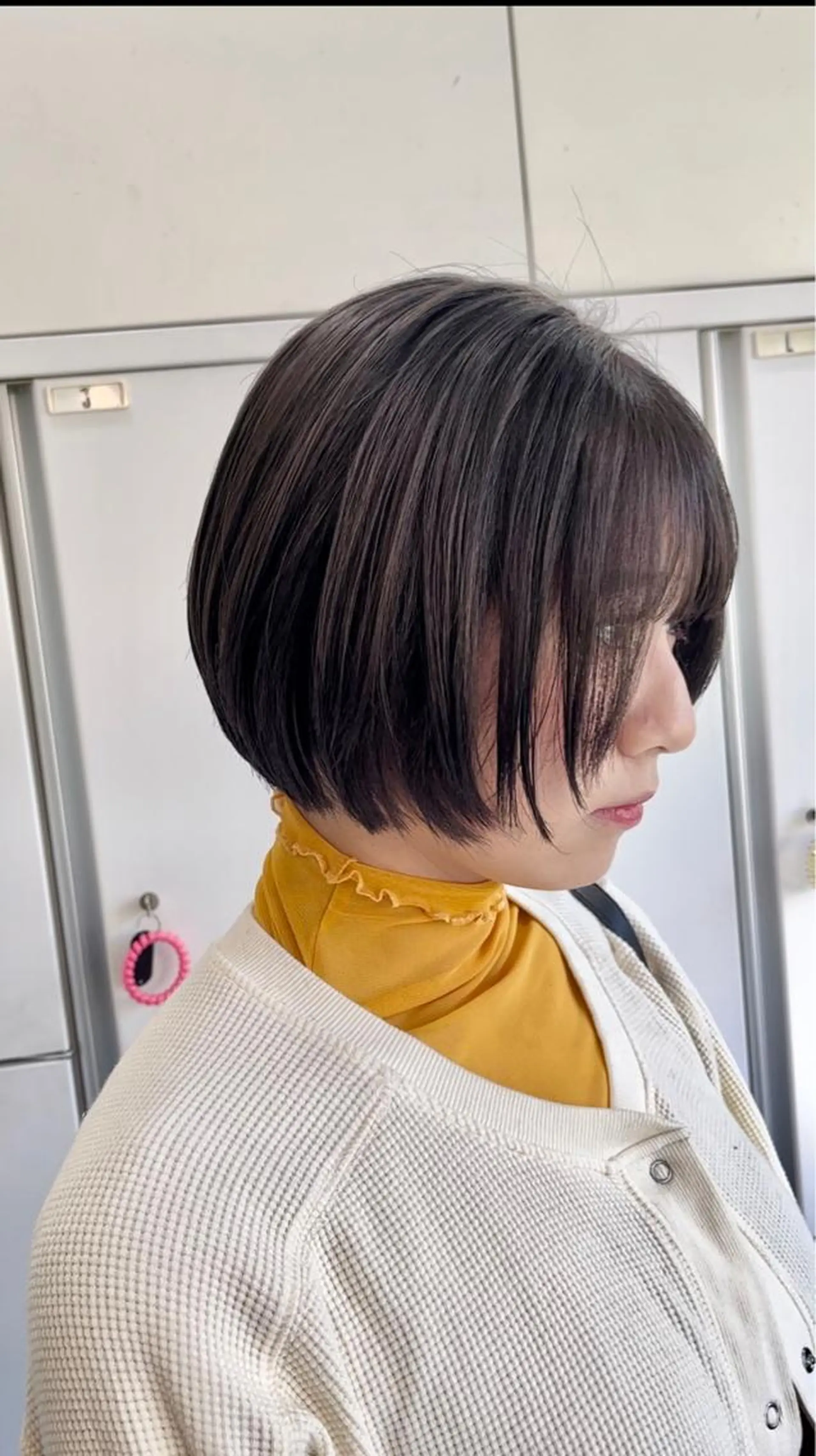 ショート ヘアカラー トリートメント 縮毛矯正/髪質改善 斉藤春のヘアスタイル