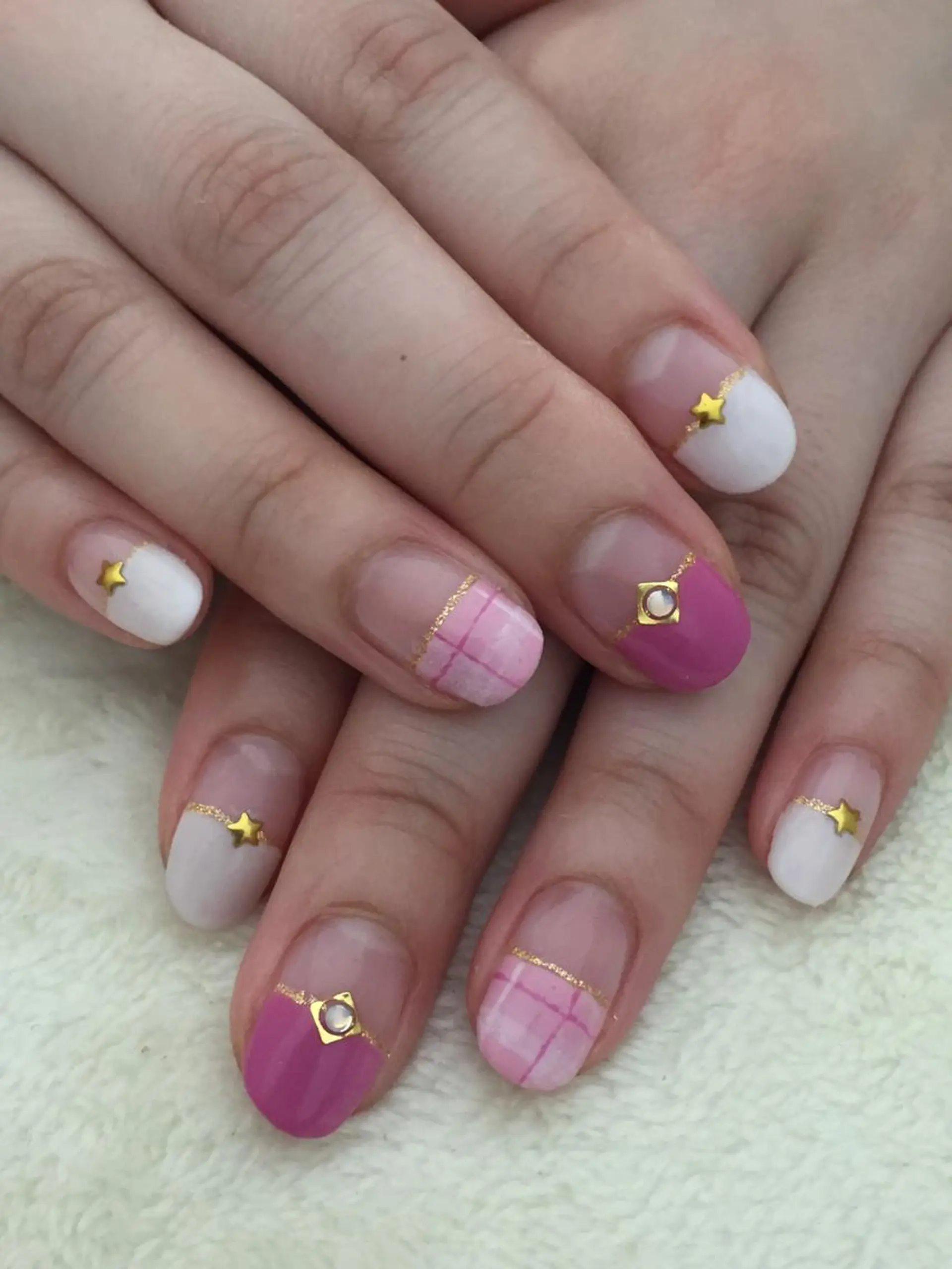 ネイル nail & eyelash Sympa 新横浜所属・𝓢𝔂𝓶𝓹𝓪 𝓜iwako🐰ᩚのネイルデザイン