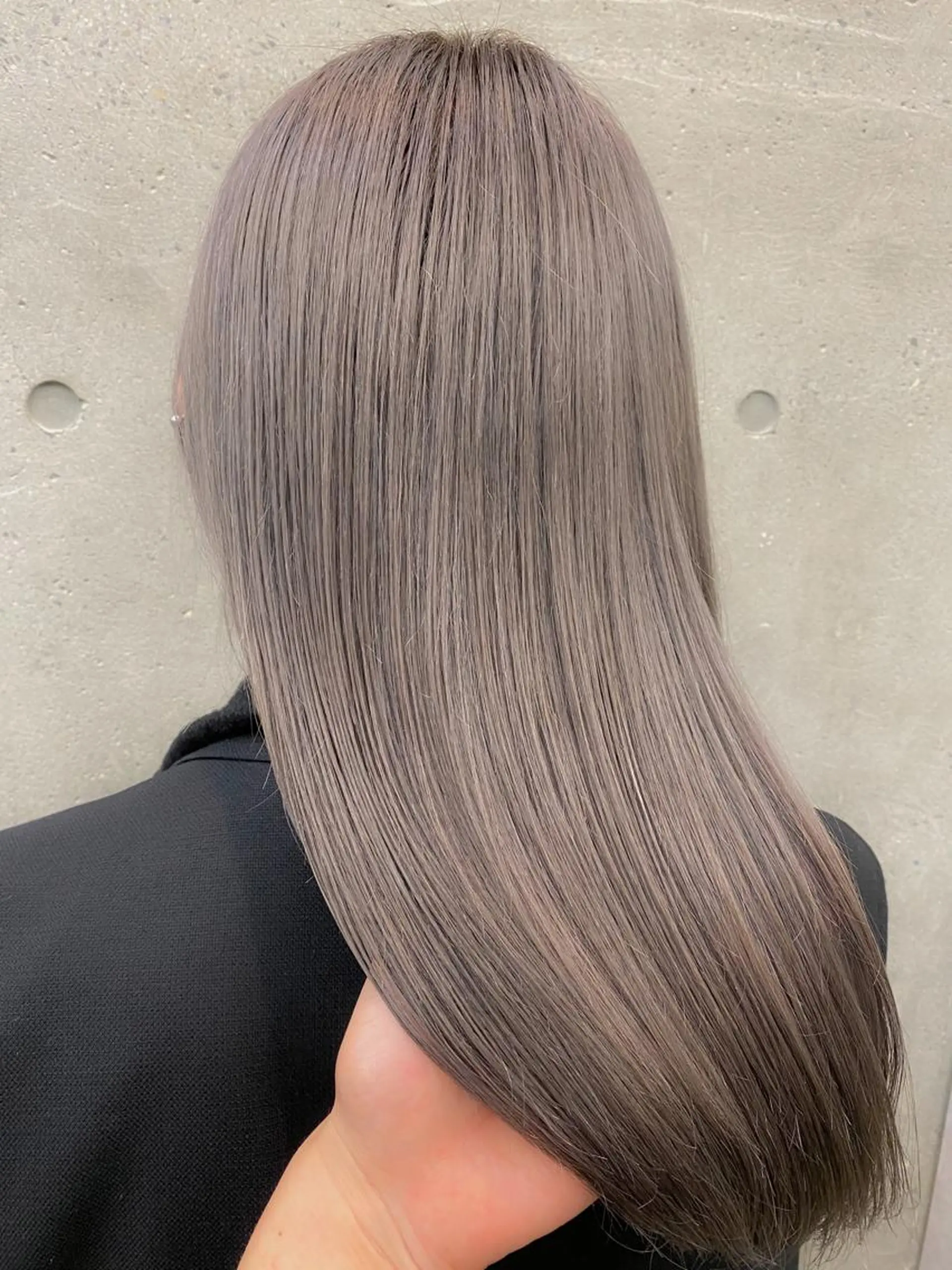 ロング カラー SALOWIN原宿AROA店所属・顔まわり神カット✂︎ 齋藤雄大【表参道】のヘアスタイル