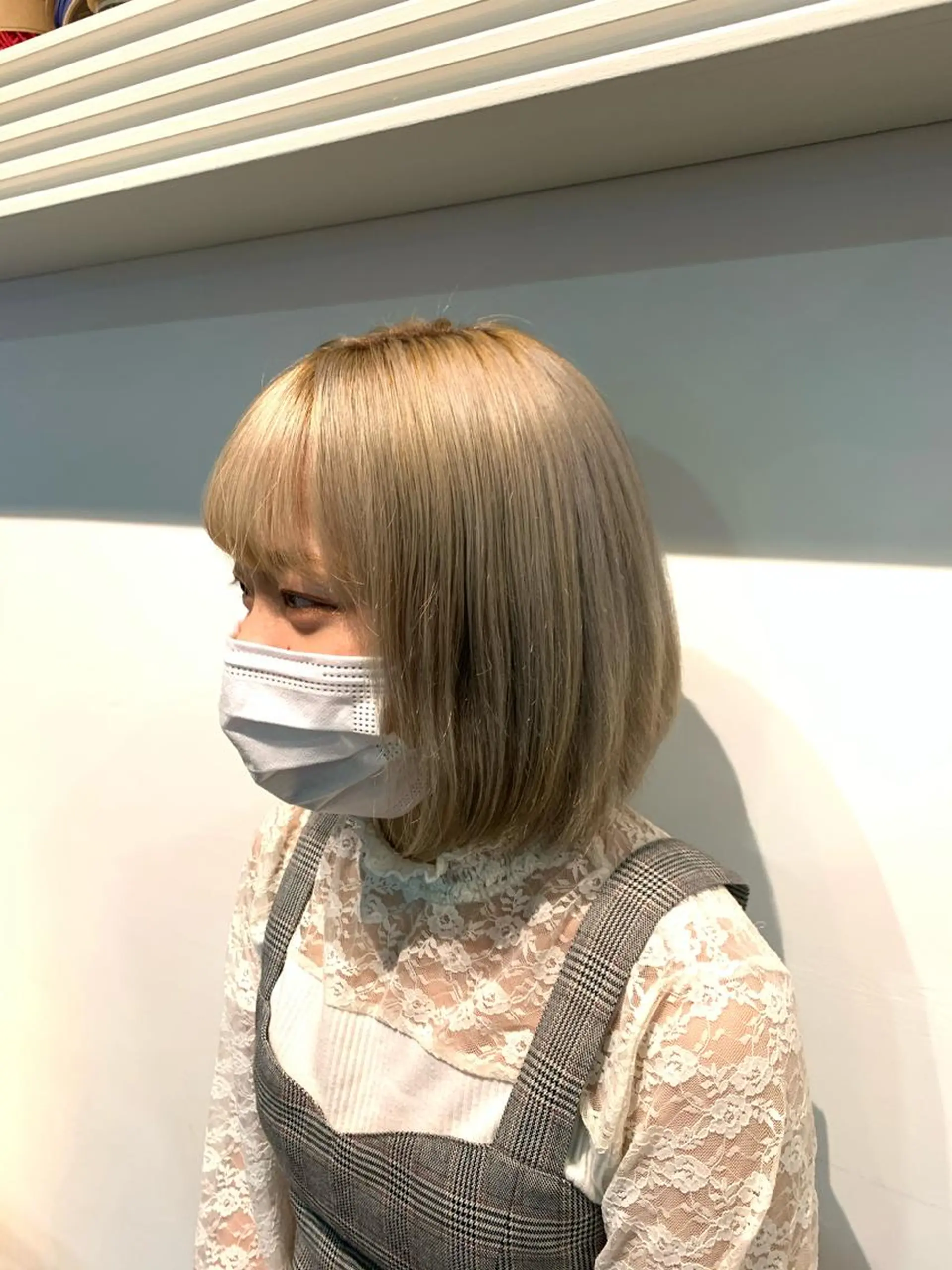 ショート アッシュ ヘアカラー トリートメント ヘッドスパ ヘアセット 山口 竣也のヘアスタイル