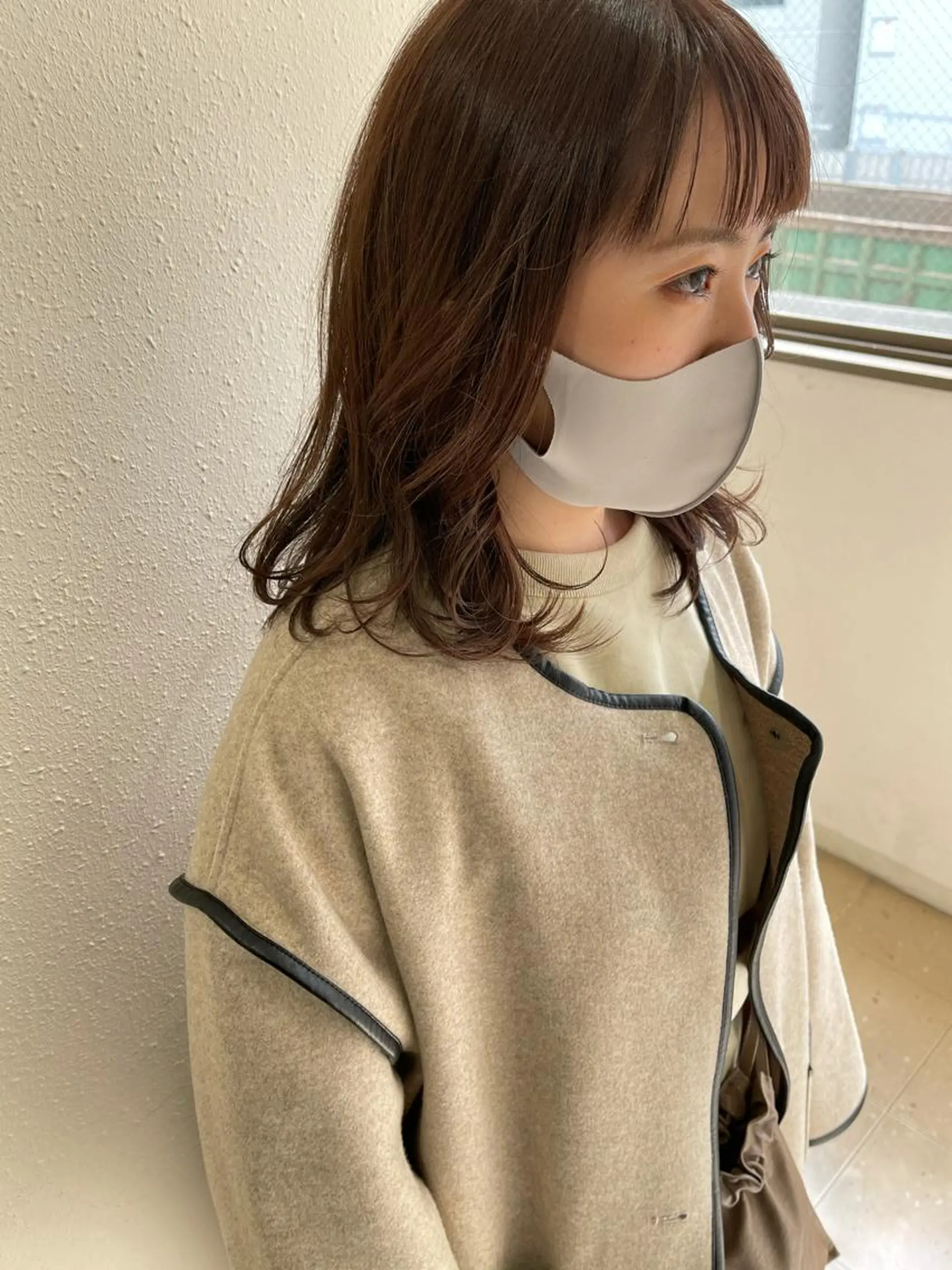 ミディアム カット ヘアカラー 韓国 / 中国ヘア 🦋Noniのヘアスタイル