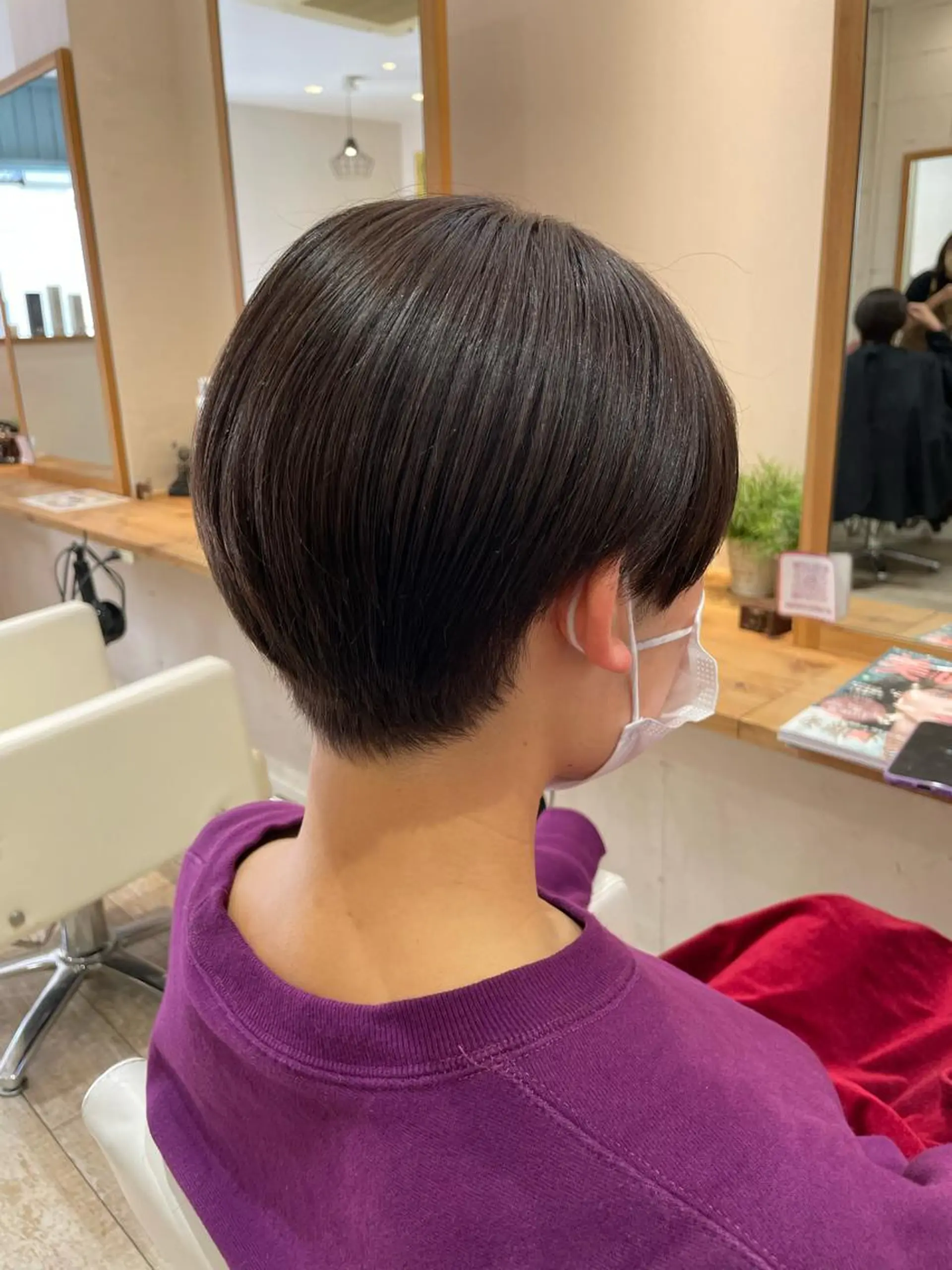 ショート カラー ベリーショート ショートヘア 小顔カット share salon 「JAM」吉祥寺所属・ショート/酸スト/ 髪質改善/小林のヘアスタイル