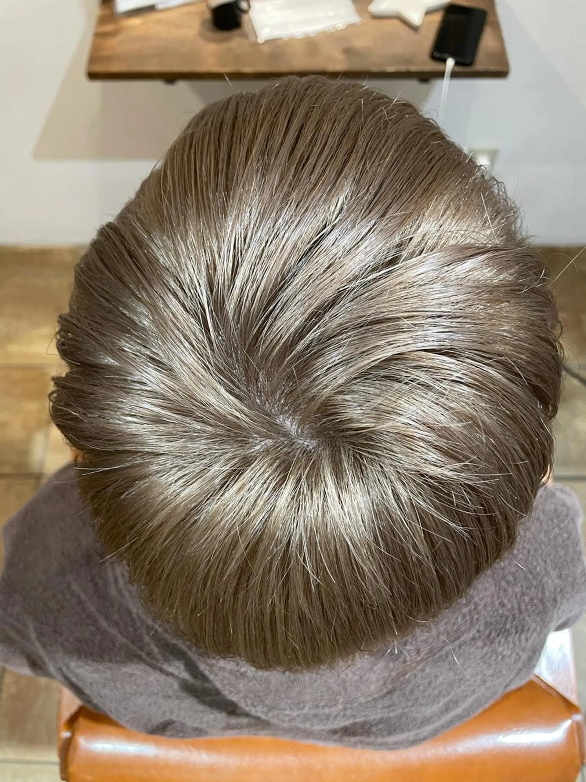 ミディアム 渋谷 ミモザワークス タニグチヨシユキのヘアスタイル