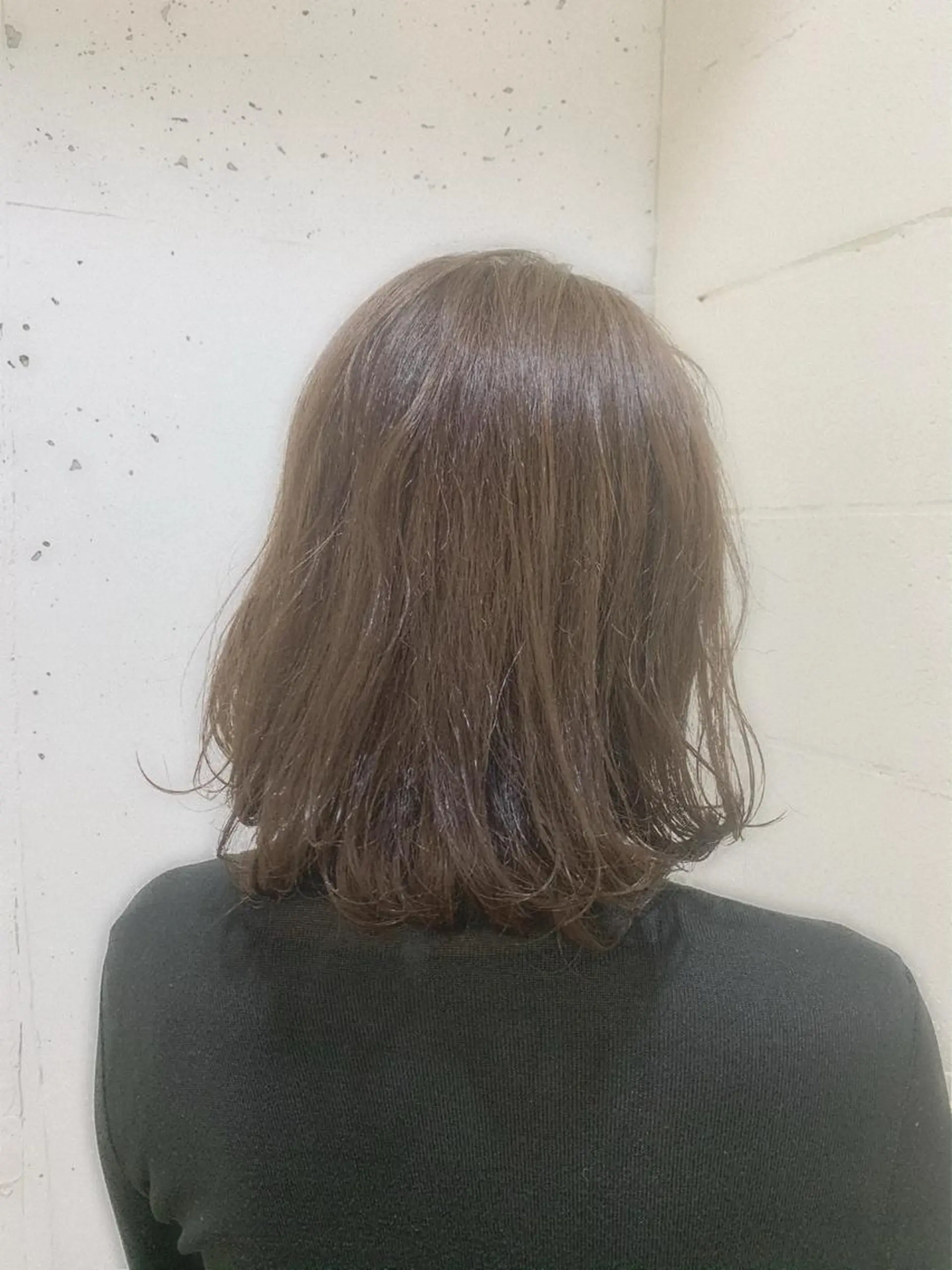 ミディアム カラー アッシュ アッシュブラウン ブラウンカラー 千葉駅徒歩1分✂︎ 宮内のヘアスタイル
