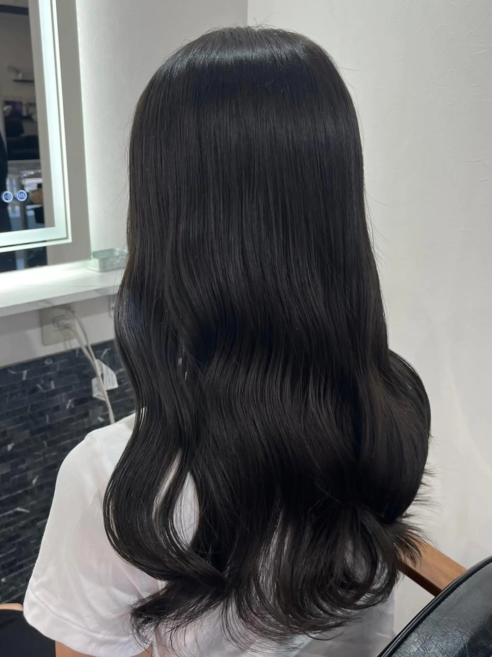 カラー ロング カット トリートメント レイヤー/髪質改善 SAKIのヘアスタイル