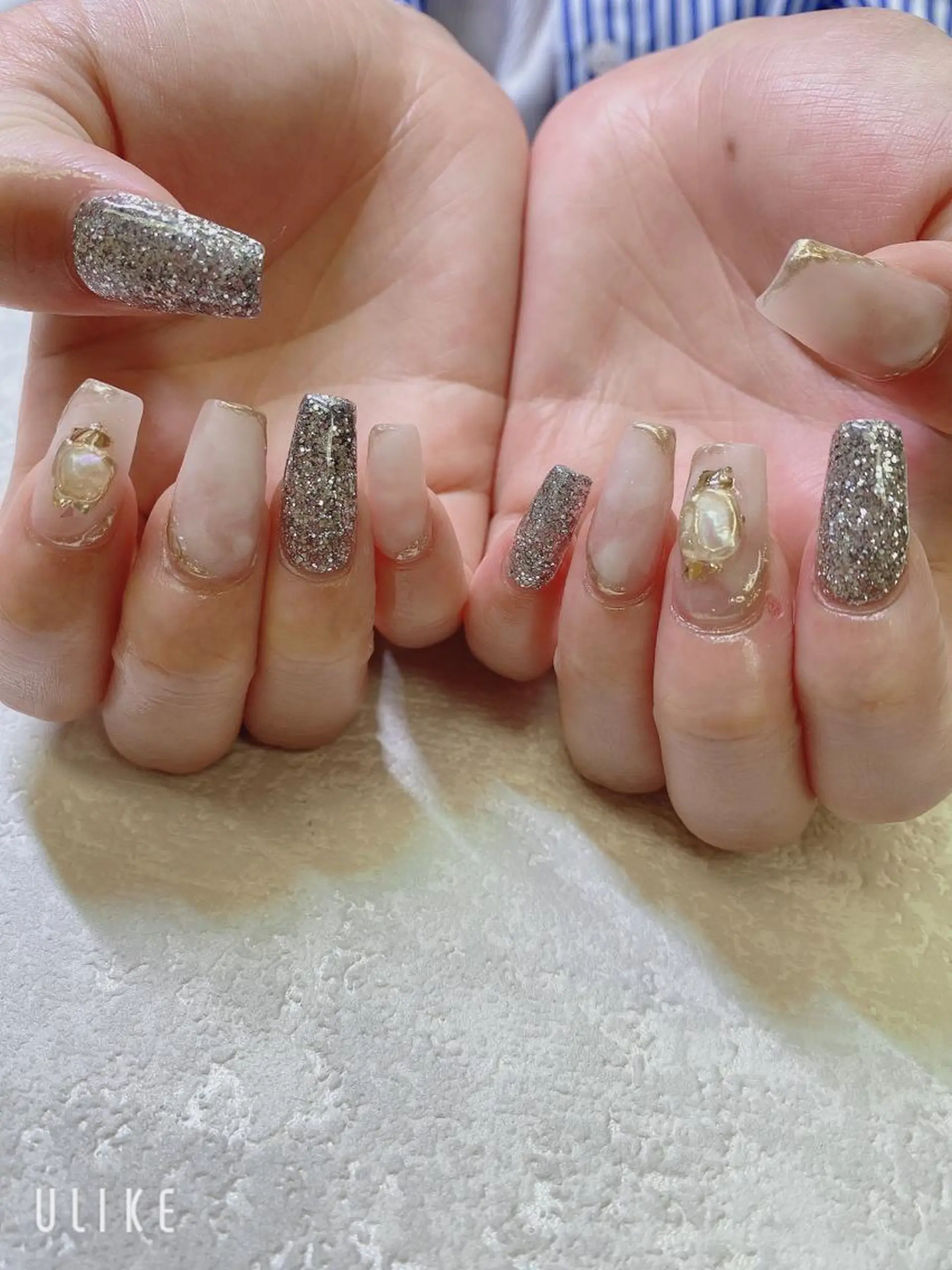 ミディアム ハンドネイル JNA認定講師🌸 RIEのネイルデザイン