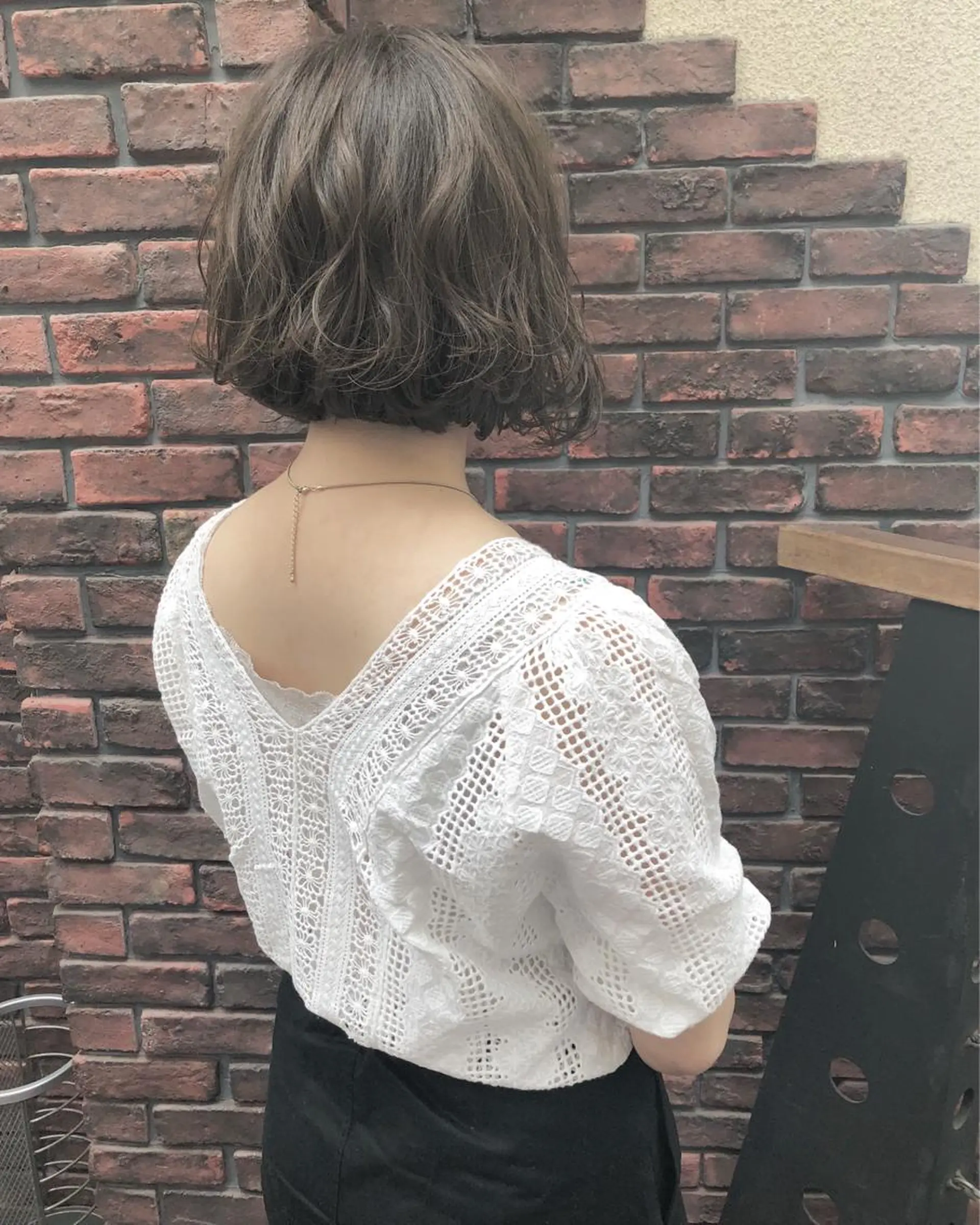 ミディアム カラー nakahara madokaのヘアスタイル