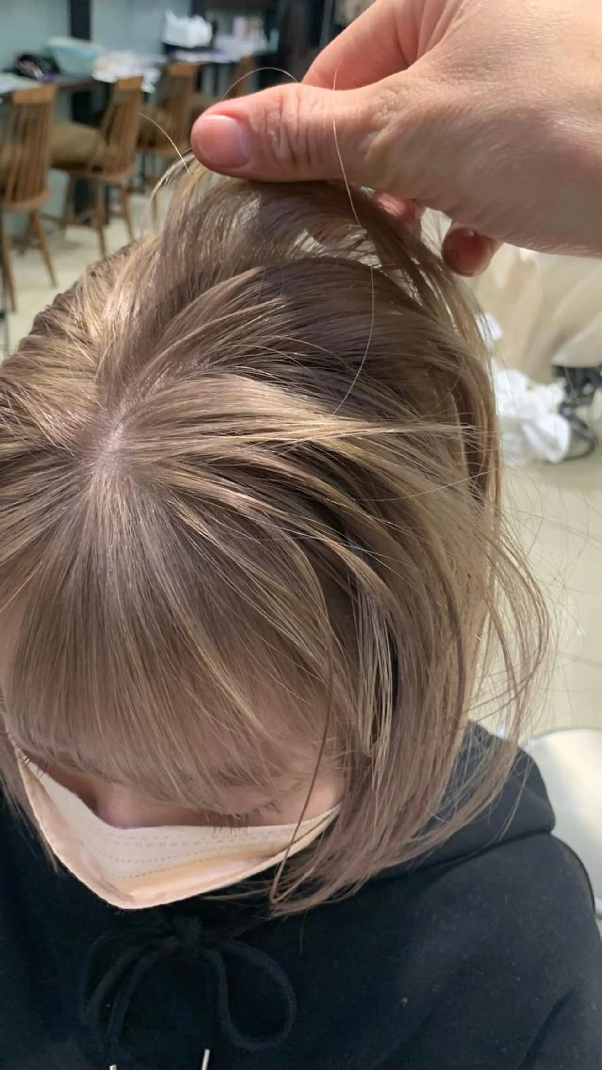 ショート タンバルモリパーマ 礒井メンキのヘアスタイル