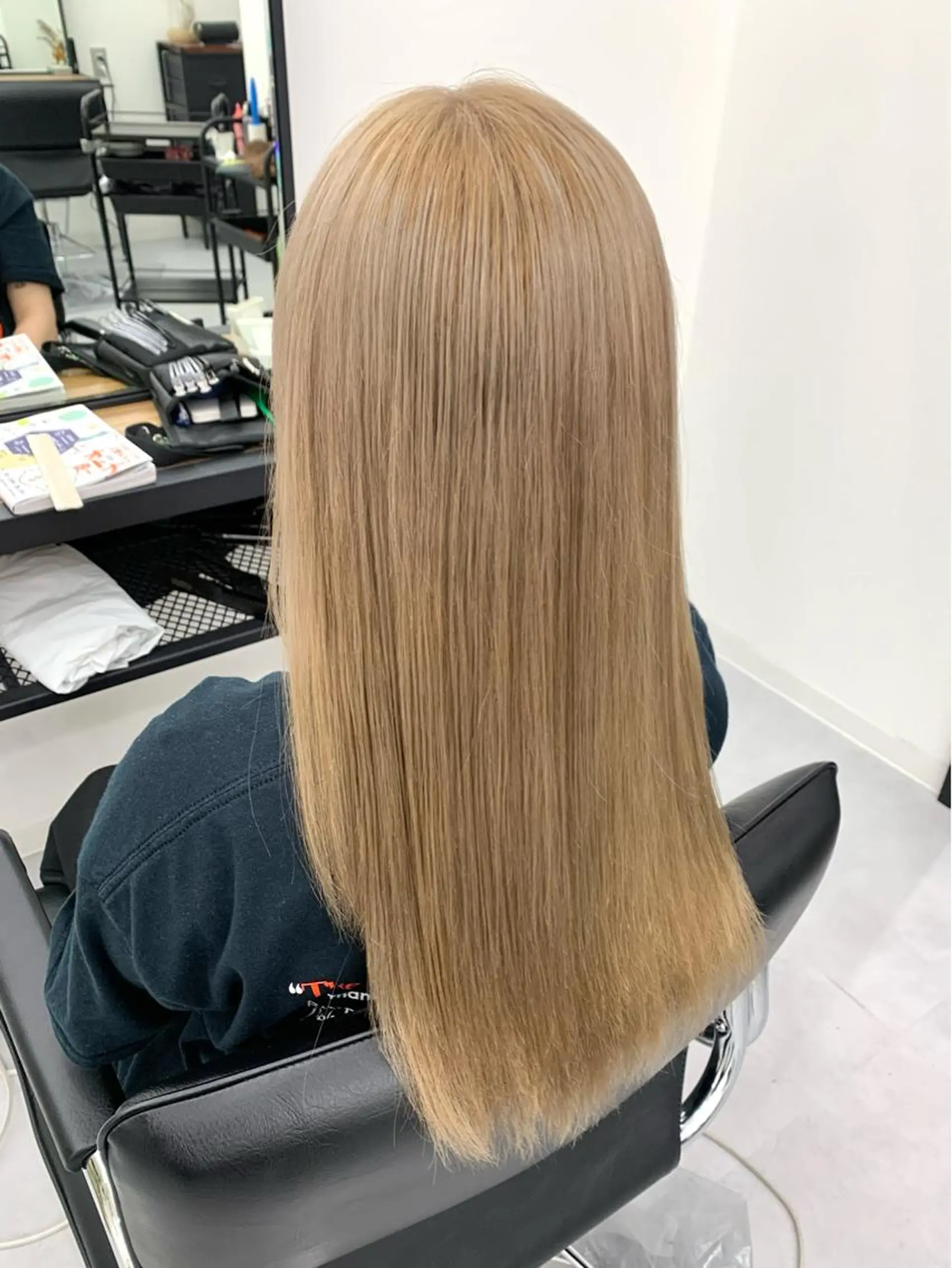 ロング カラー レイヤー ハイトーン 暖色⭐︎KANAKOのヘアスタイル