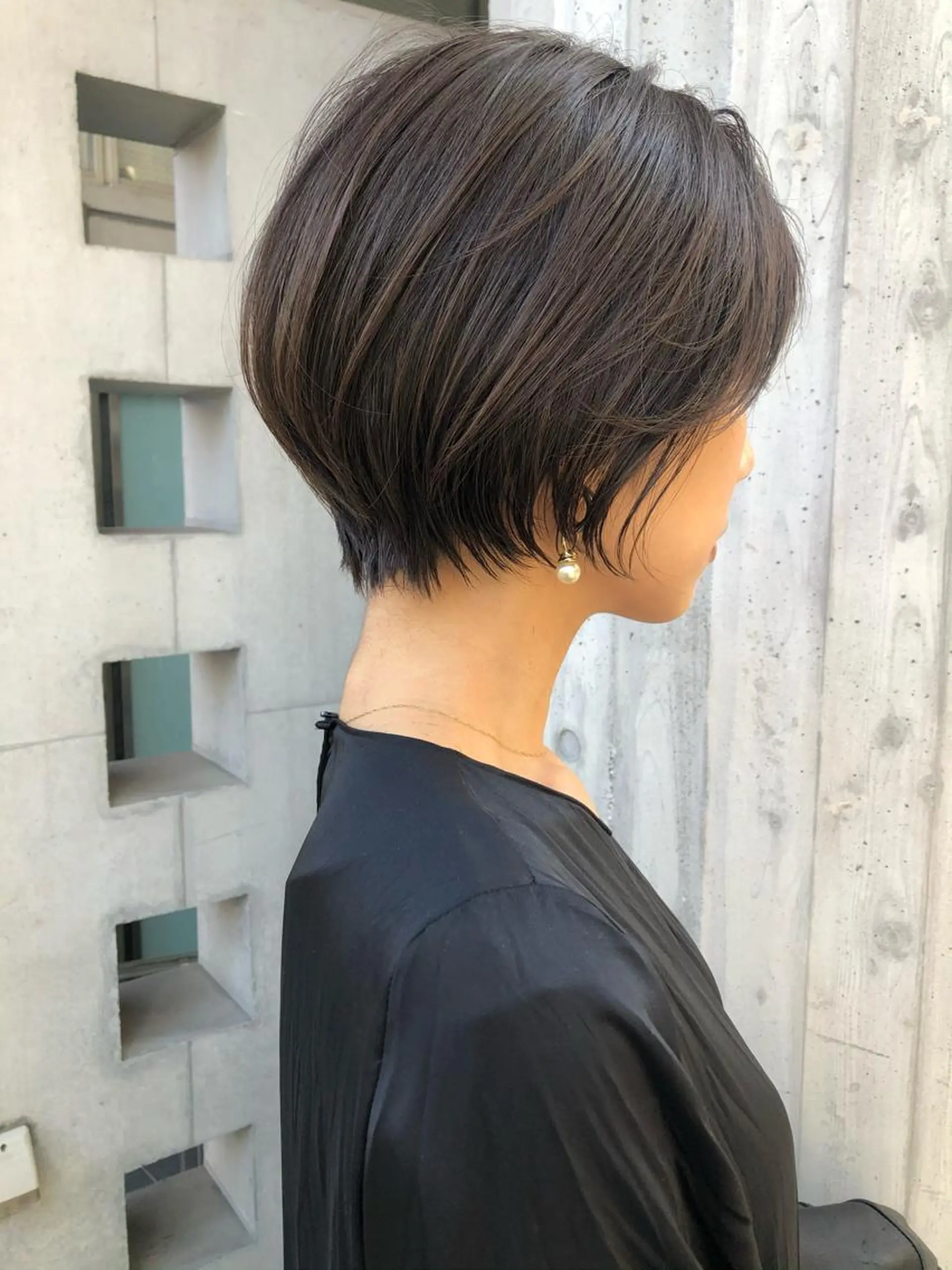 ショート Leverage New York所属・小滝 楓のヘアスタイル