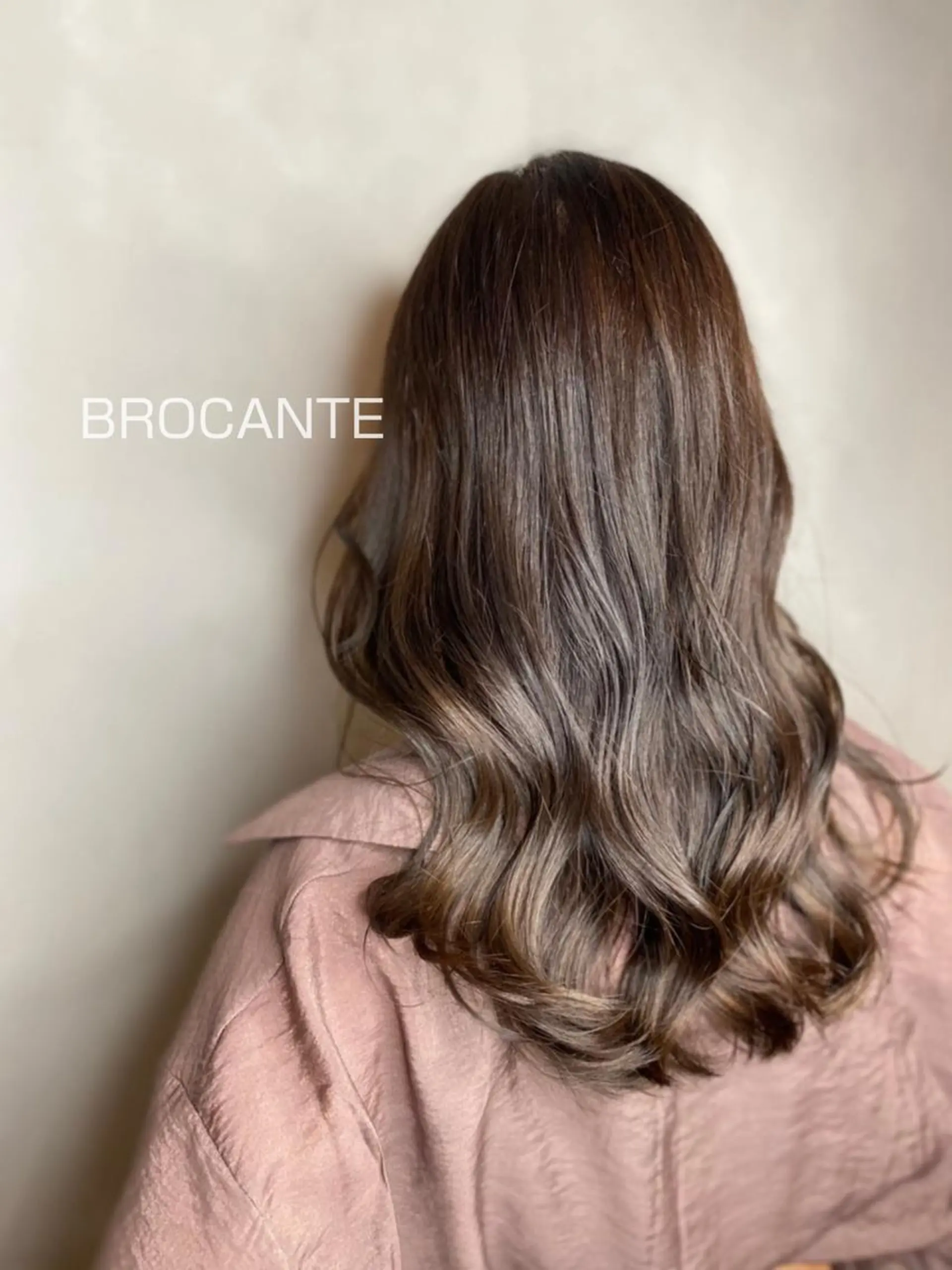 ロング カラー ヨシンモリ 韓国風ヘア ヘアカラー BROCANTE✂︎ karasawa.nのヘアスタイル