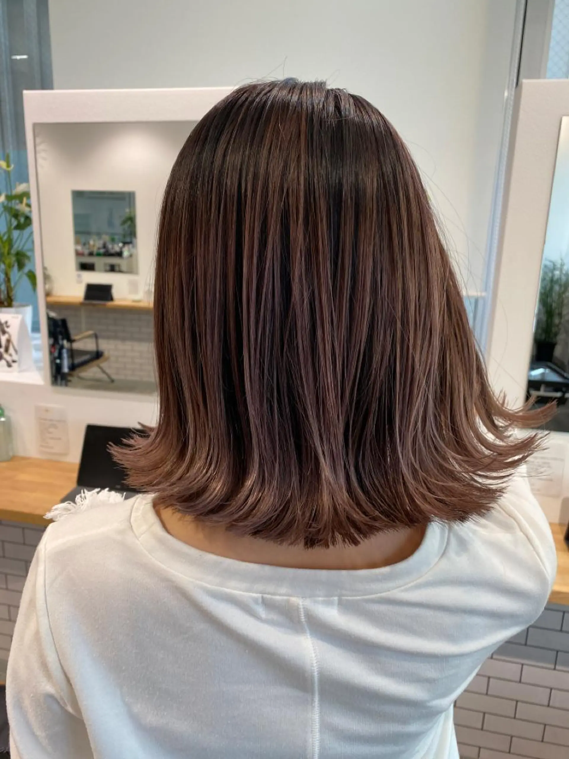 ショート カラー カット ヘアカラー JILBLAN京都 ショート/ハイライトのヘアスタイル