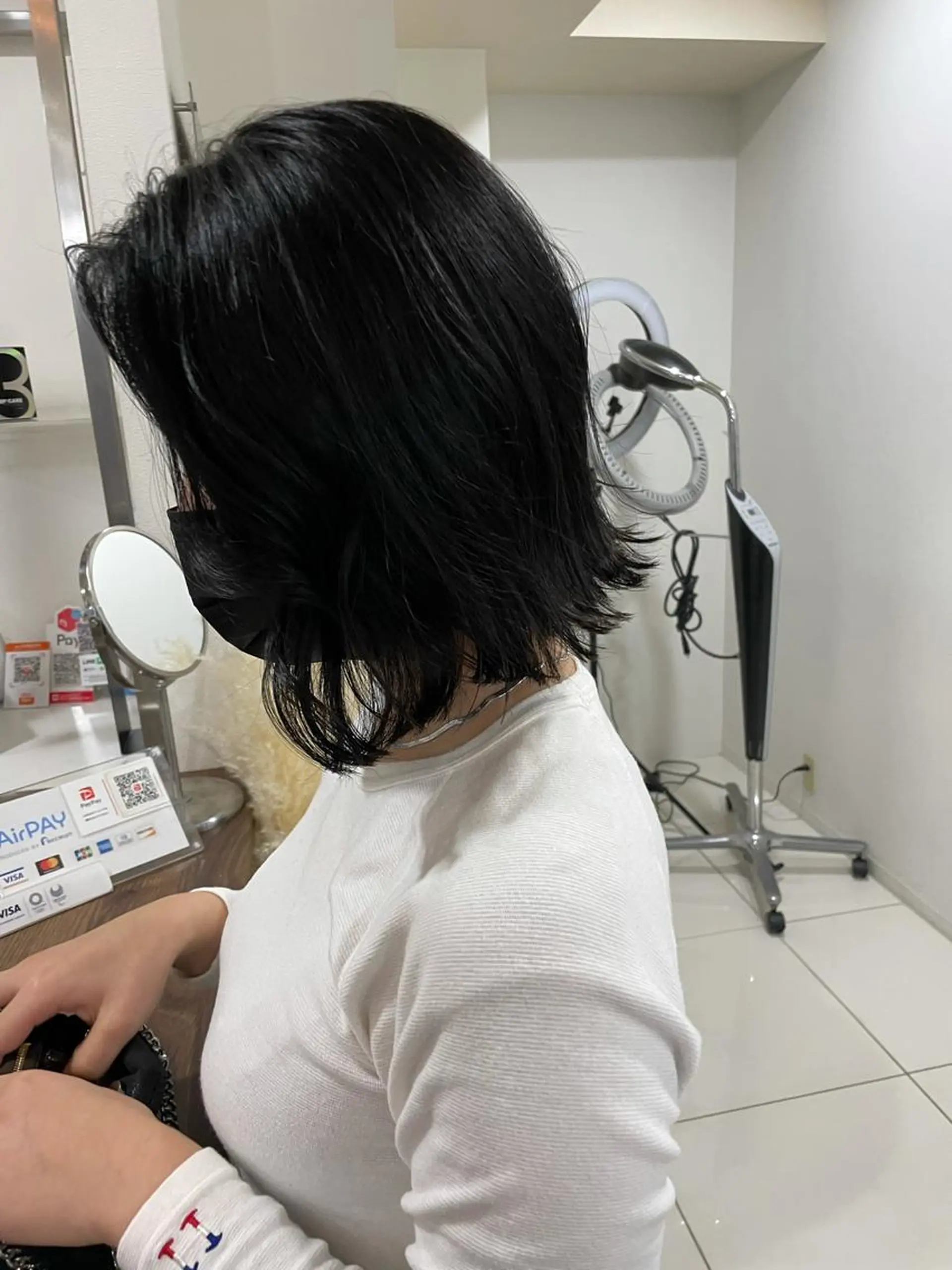 ショート カット AUBE HAIR tenjin【オーブヘアーテンジン】所属・nene .のヘアスタイル