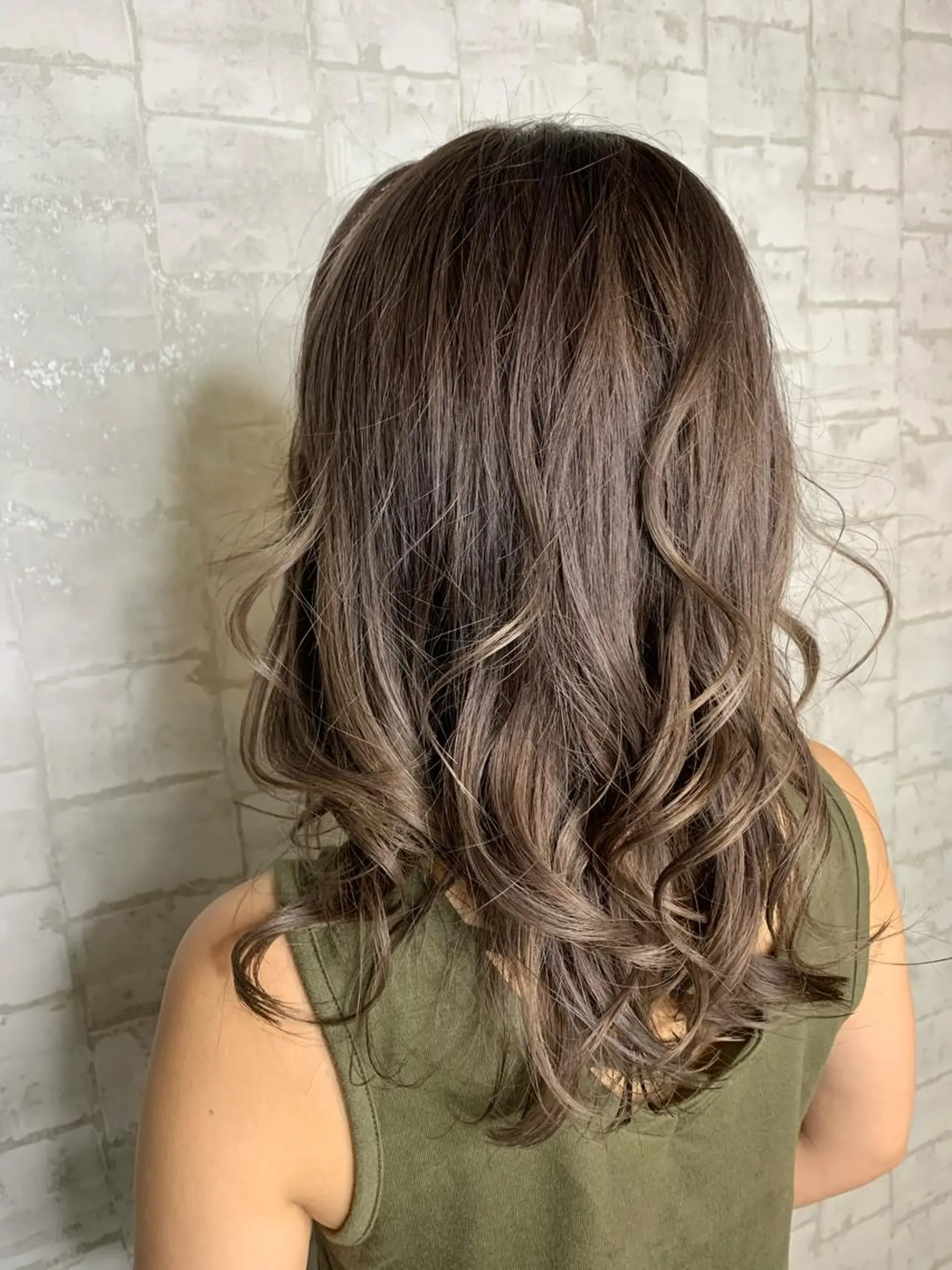 ロング カラー カット ヘアカラー トリートメント 船津武俊 フナツタケトシのヘアスタイル