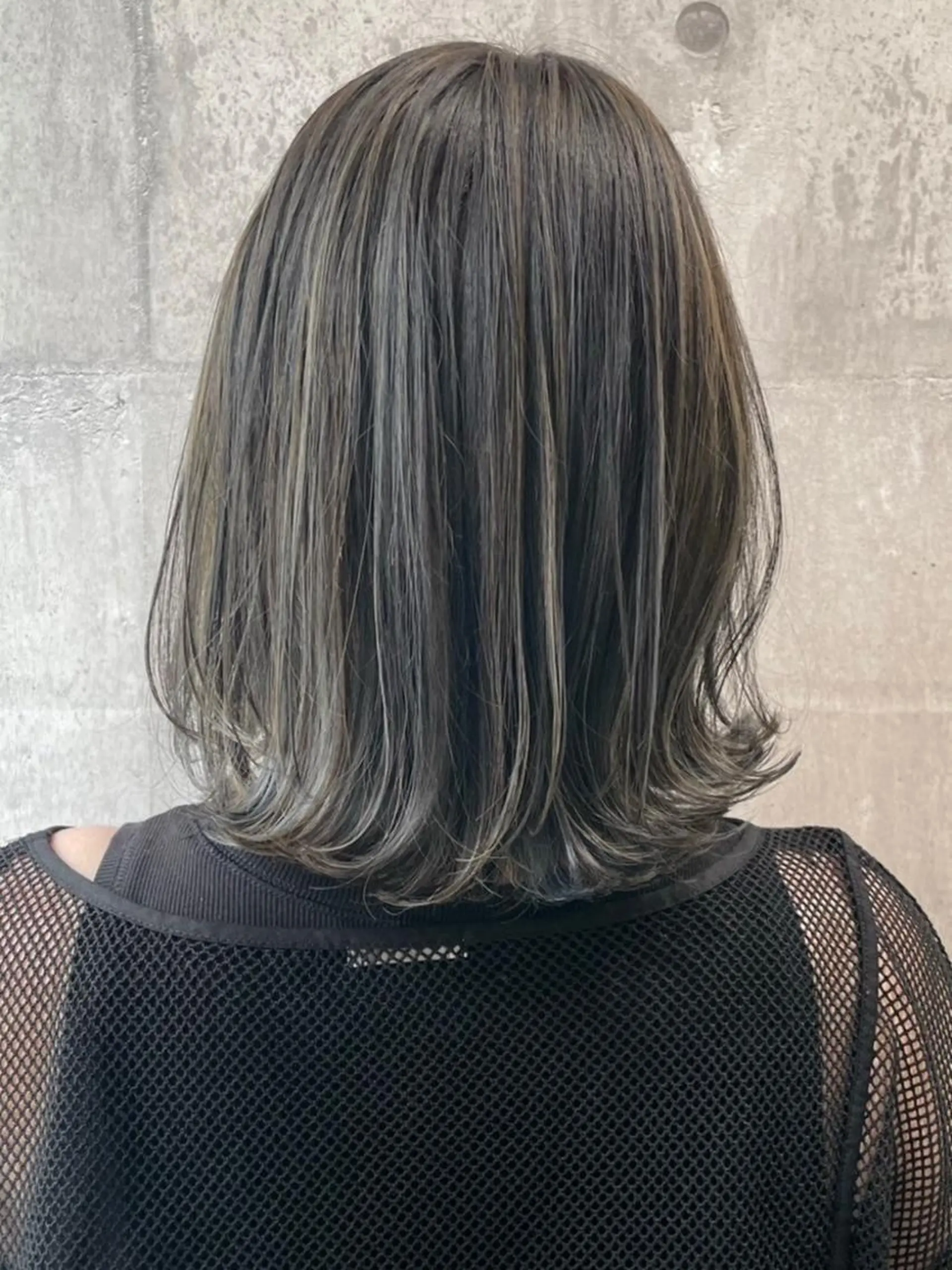 セミロング カラー ダブルカラー グラデーションカラー ハイライトカラー イルミナカラー インナーカラー カット トリートメント BUCKS【天王寺】 バックス【駅30秒】のヘアスタイル