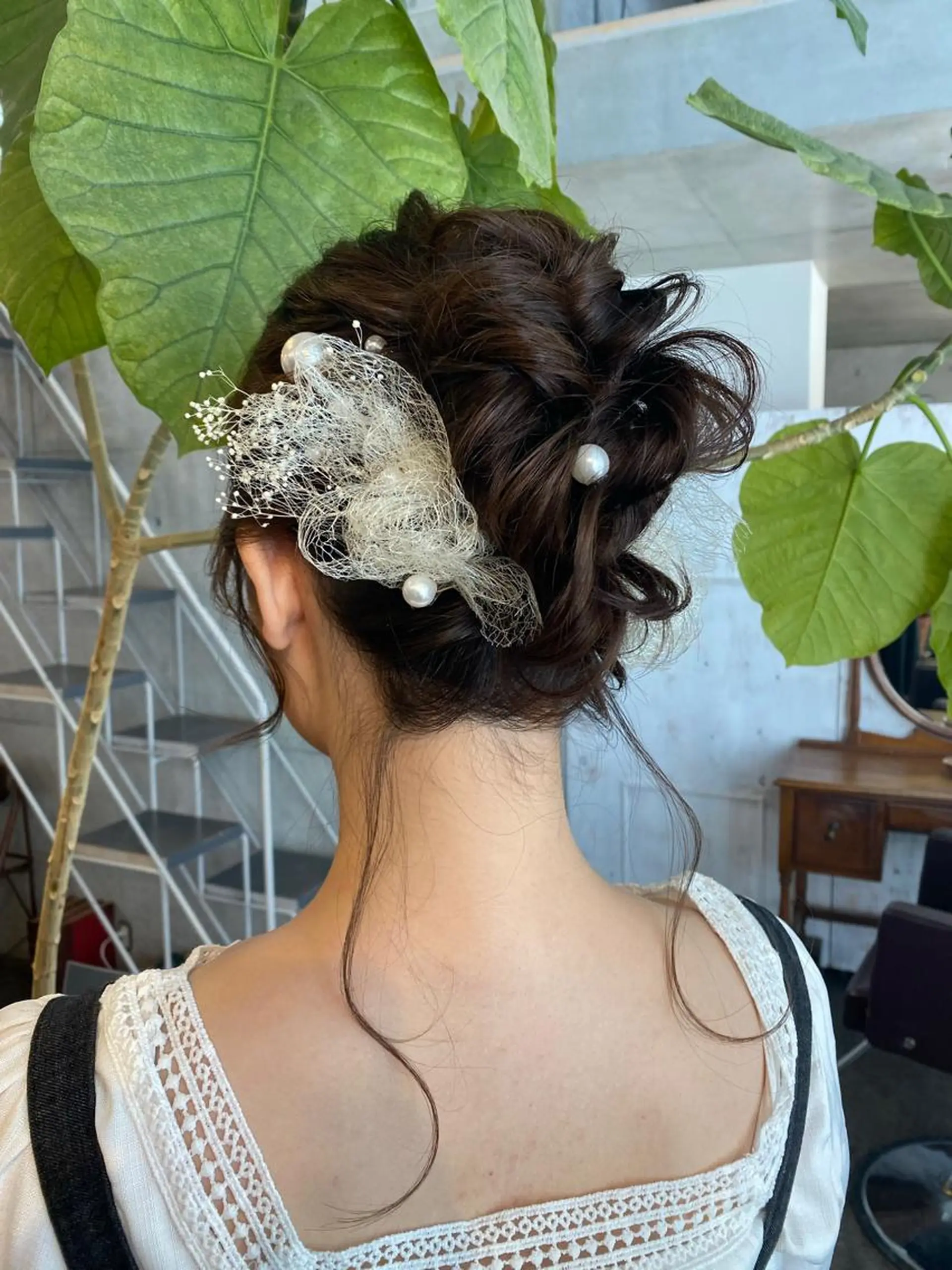 ロング カラー パーマ ヘアアレンジ メンズ キッズ ネイル マツエク・マツパ モリモト サナのヘアスタイル