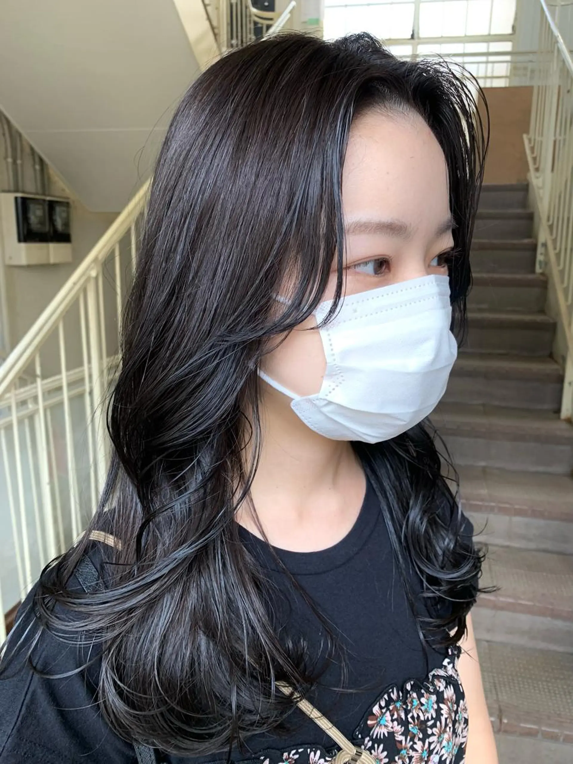 ロング ヘアカラー トリートメント ヘアセット 🍊 MOEKO🍊のヘアスタイル