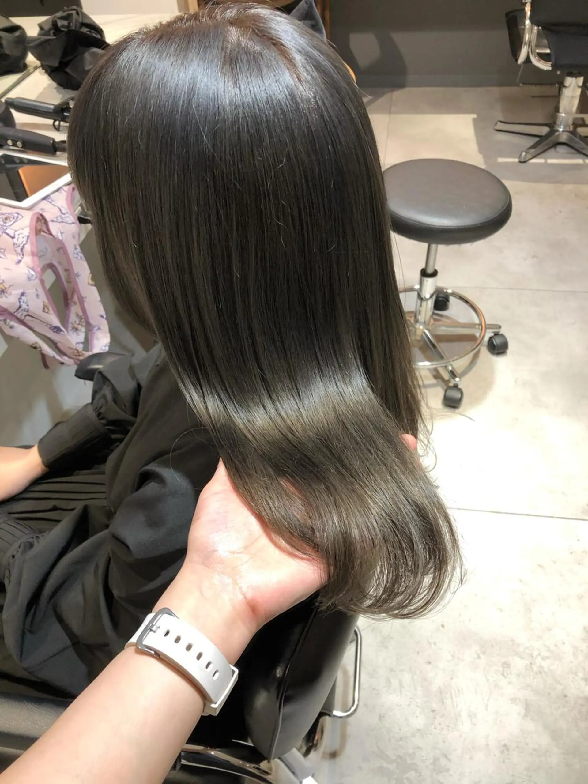 セミロング ボブ・韓国ヘア特化 美容師💕織茂ひかりのヘアスタイル