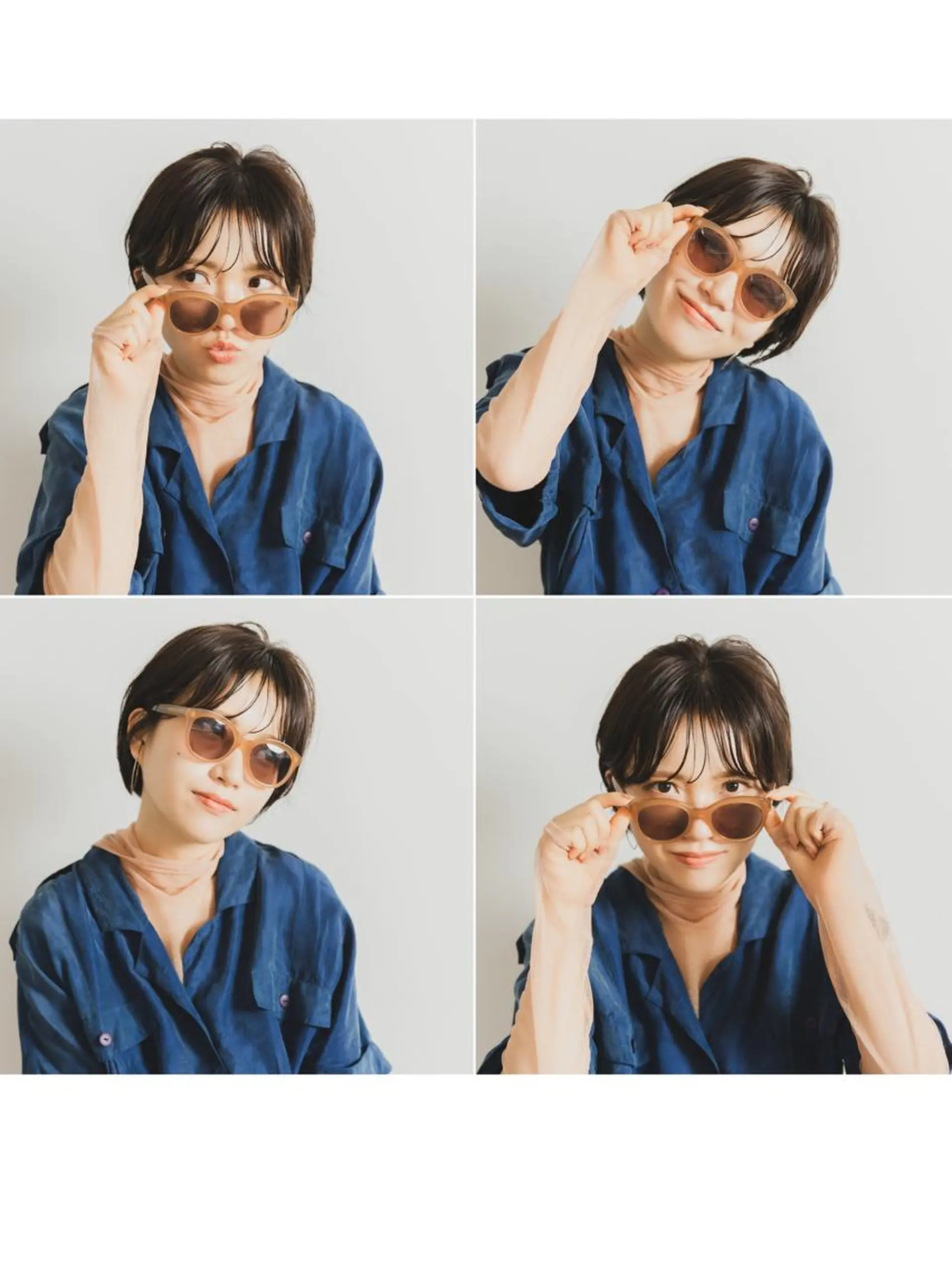 ショート カラー ツジガキ ユウスケのヘアスタイル