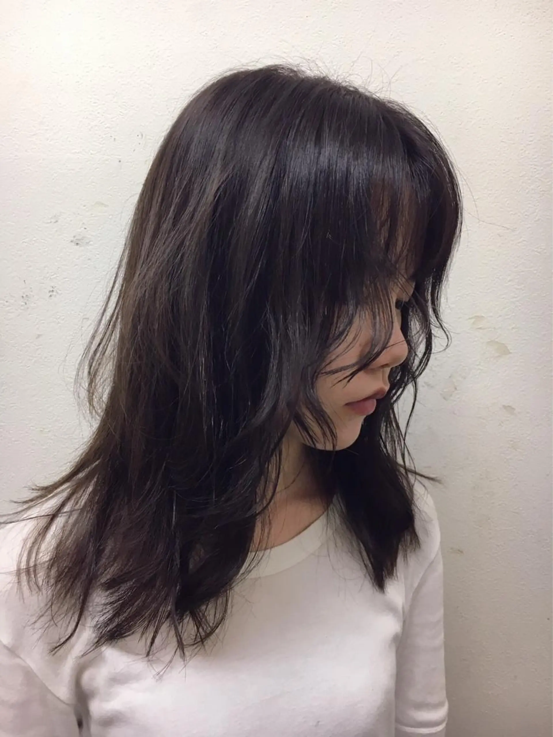 ロング カラー ロング ウルフカット 韓・中華美女ヘア 🇰🇷×🇨🇳のヘアスタイル