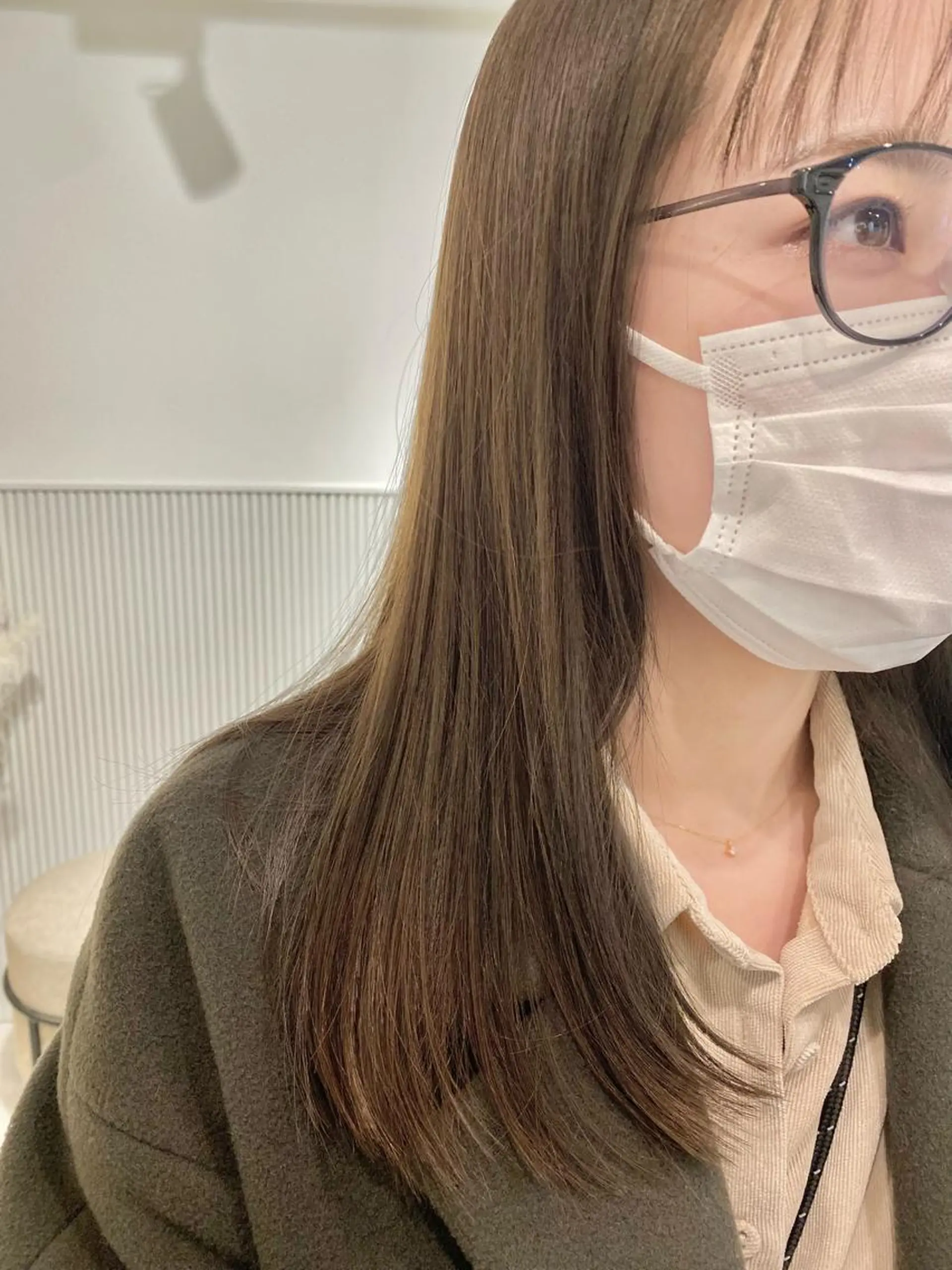 ミディアム カラー ヘアカラー トリートメント LOVESTOIKE 堂本のヘアスタイル