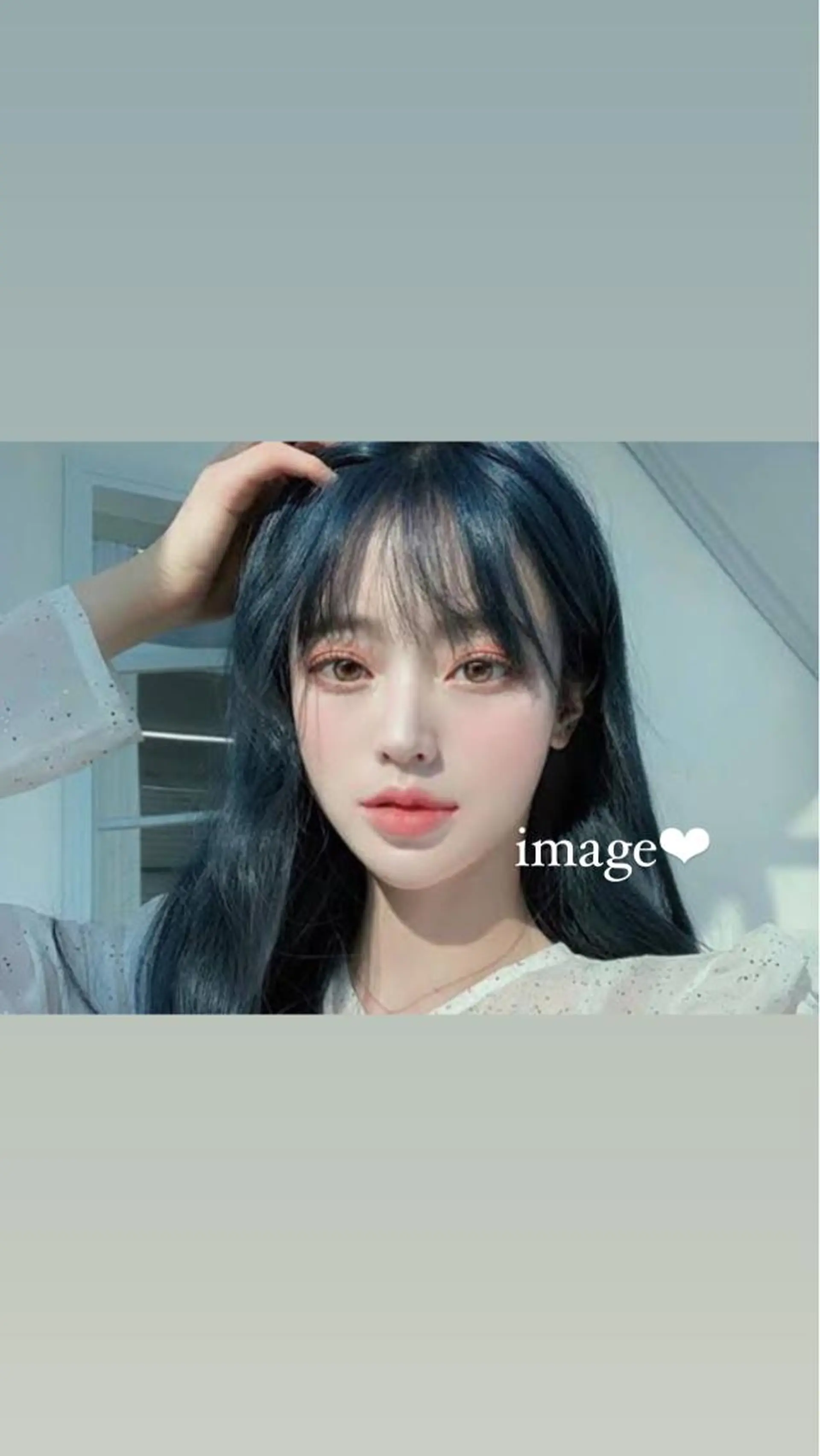 セミロング チョコレートブラウン くびれヘア エギョモリ 外国人風カラー タンバルモリ ヘアカラー 韓国 / 中国ヘア 🦋Noniのヘアスタイル